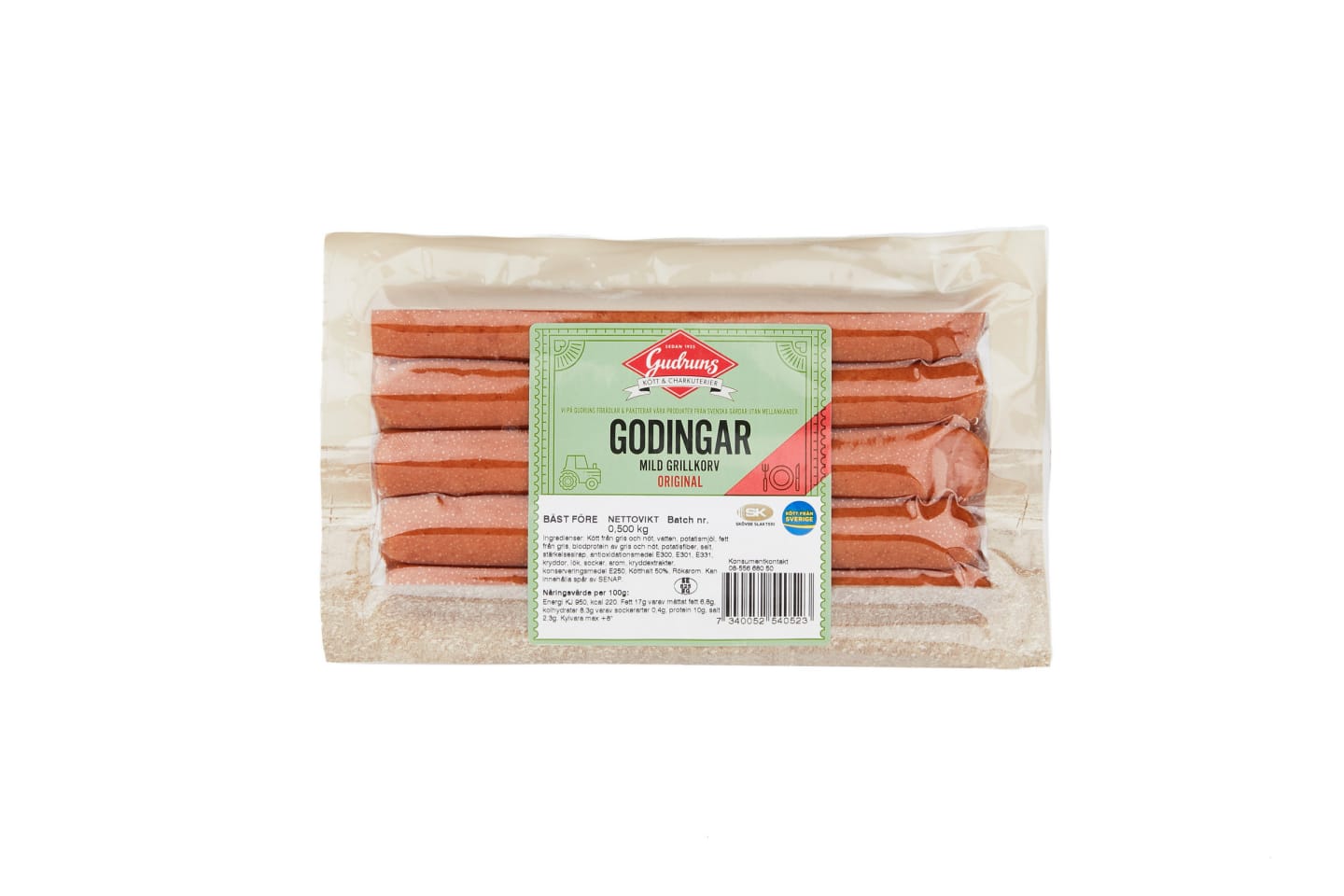 Grillkorv goding 10p