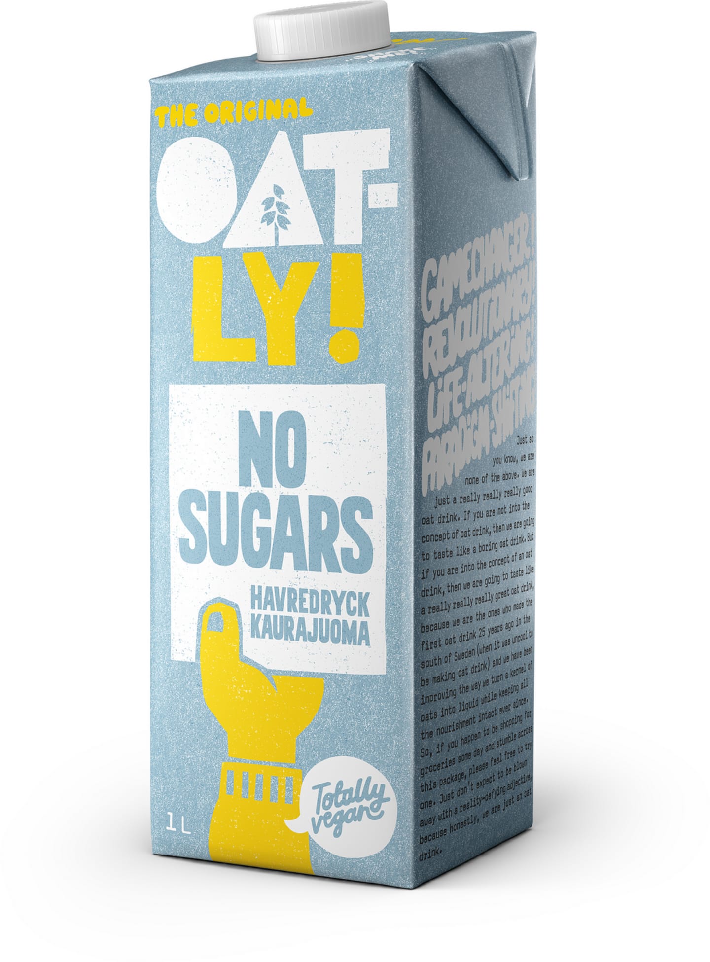Havredryck Oatly "No" Sugars 1L