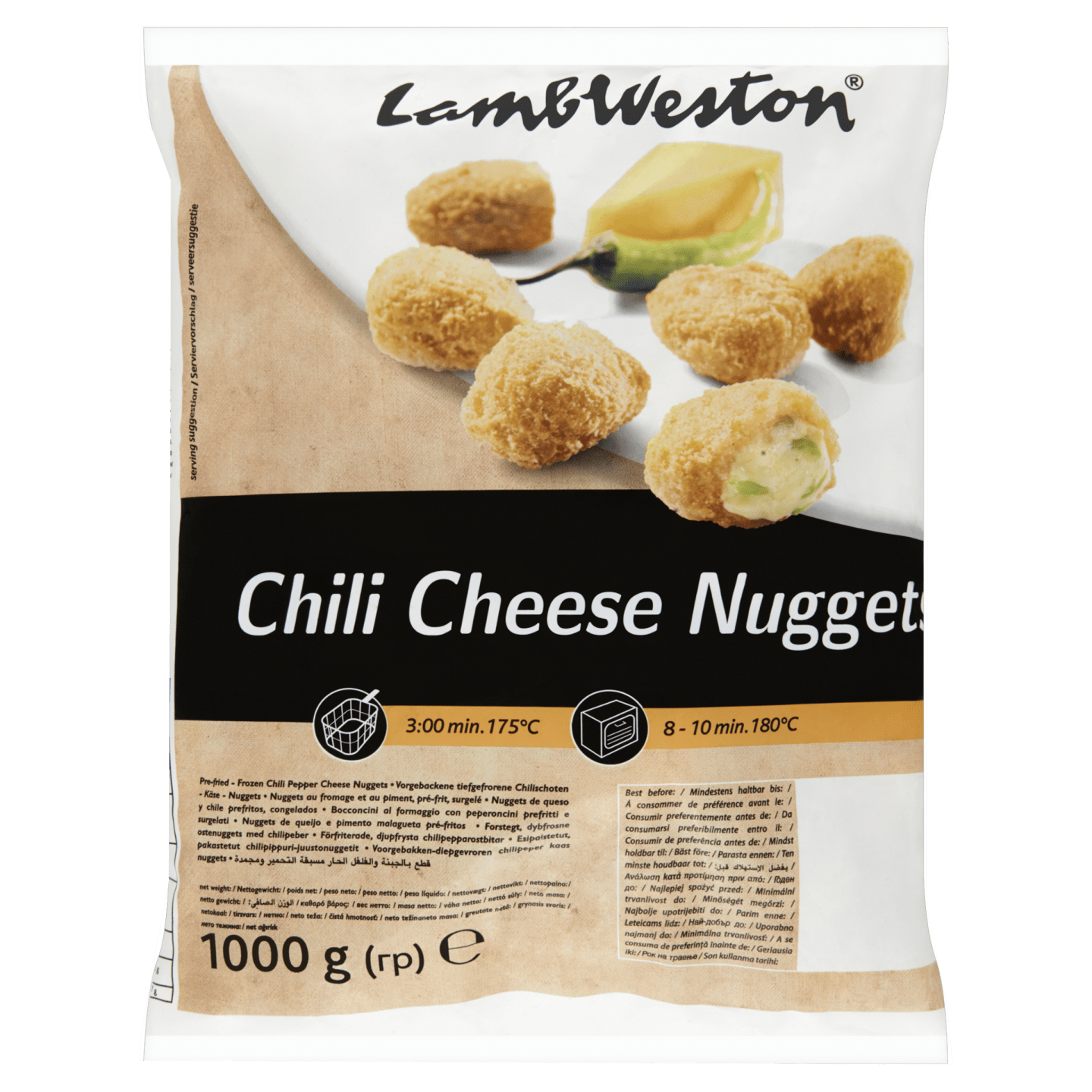 Chili Cheese Nuggets 1kg
