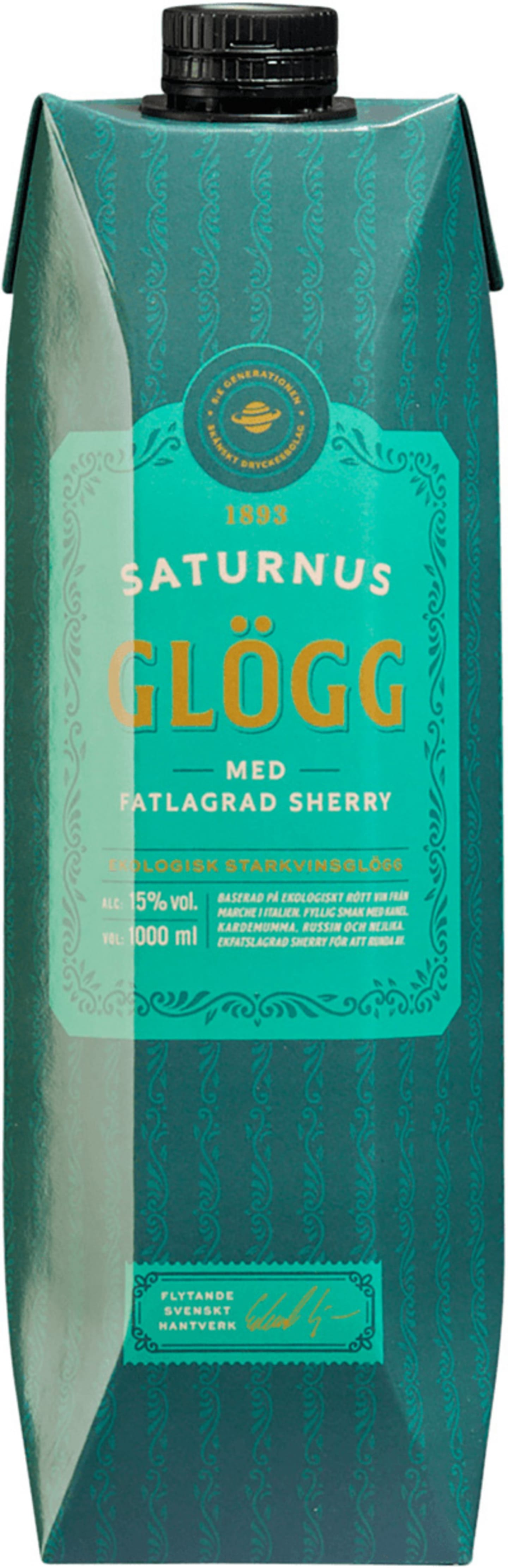 Saturnus Starkvinsglögg Tetra 1L