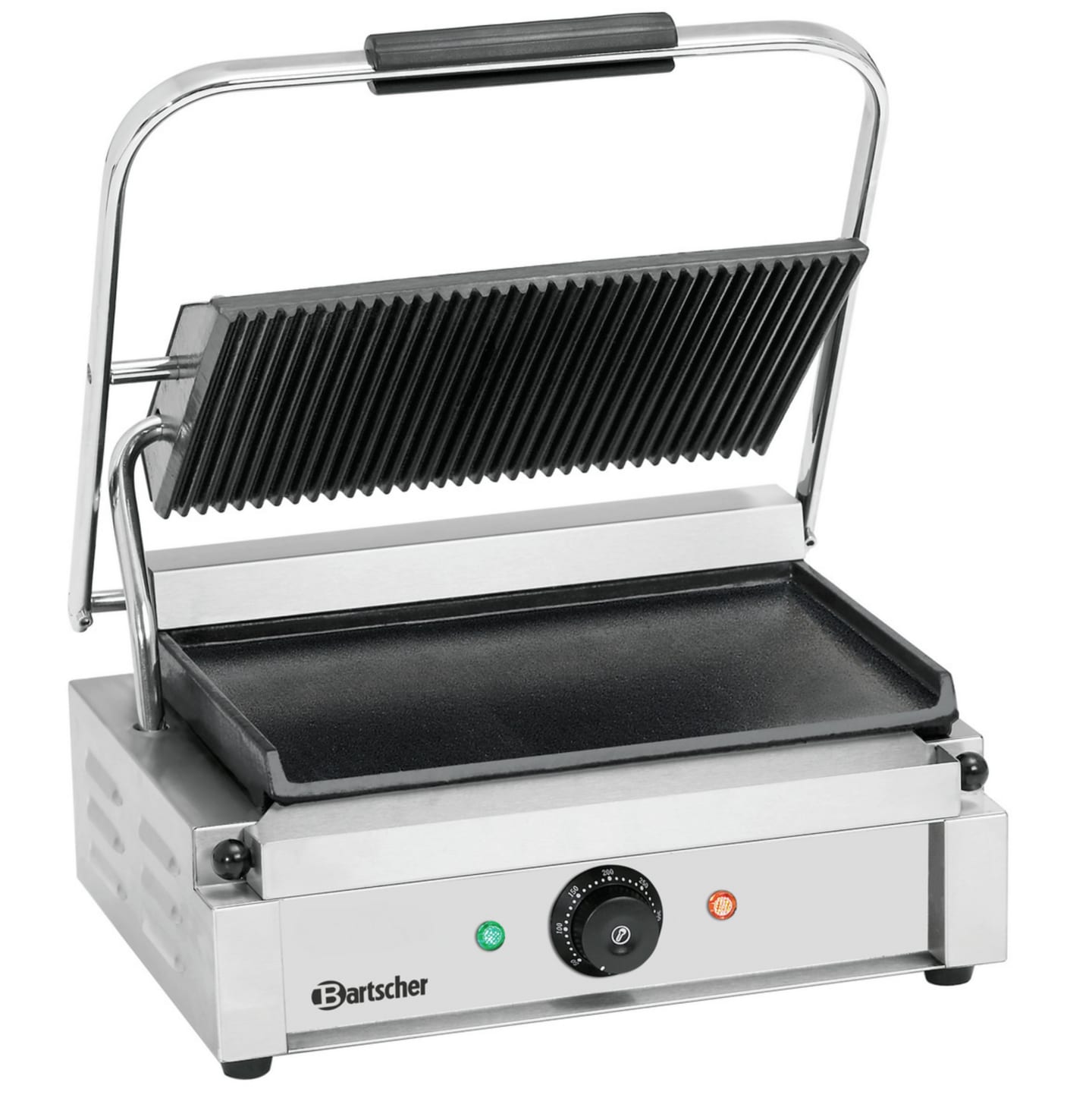 Klämgrill slät/räfflad medium - Bild 1 av 3