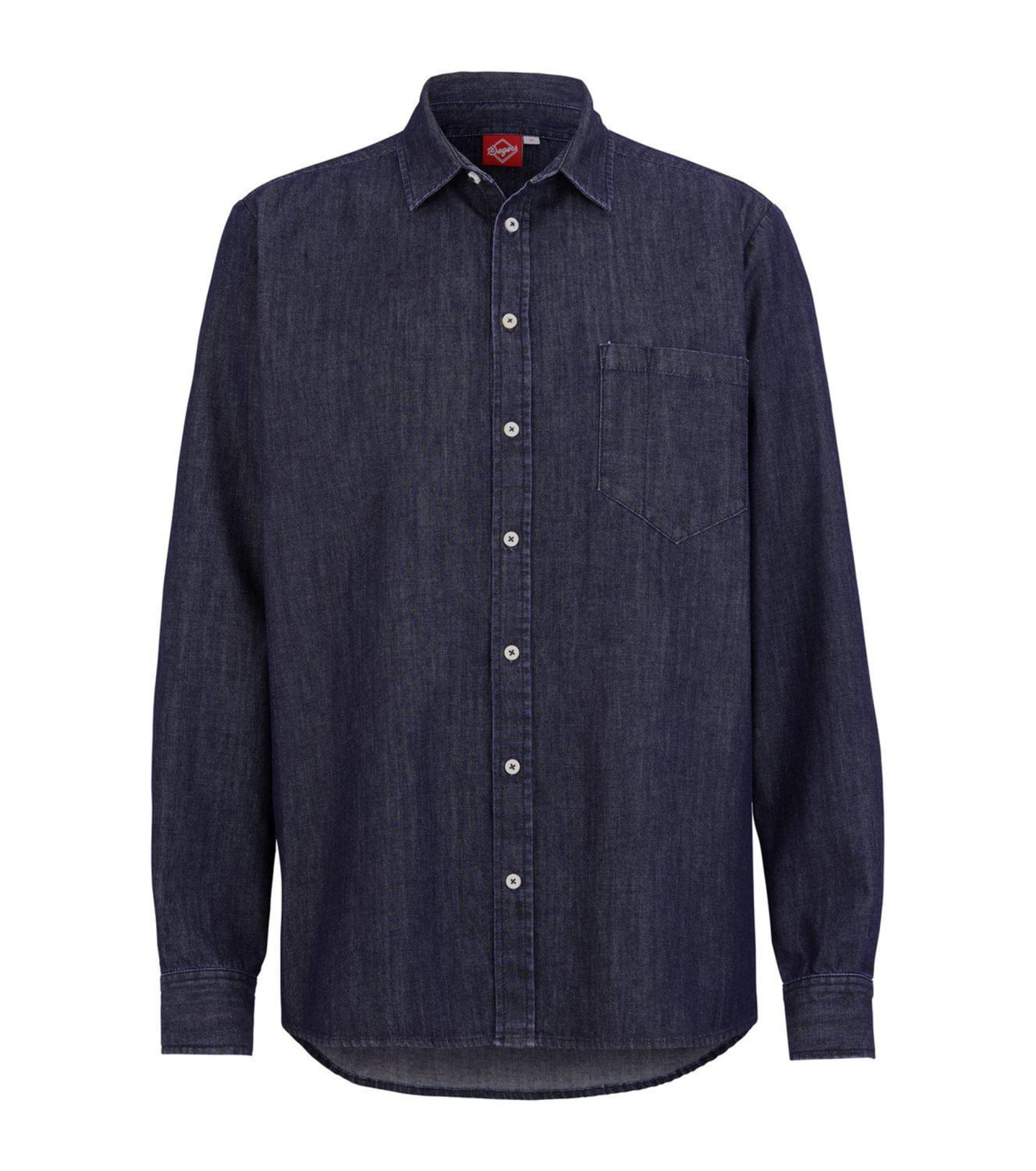 Denimskjorta herr 1229 Mörkblå denim XL