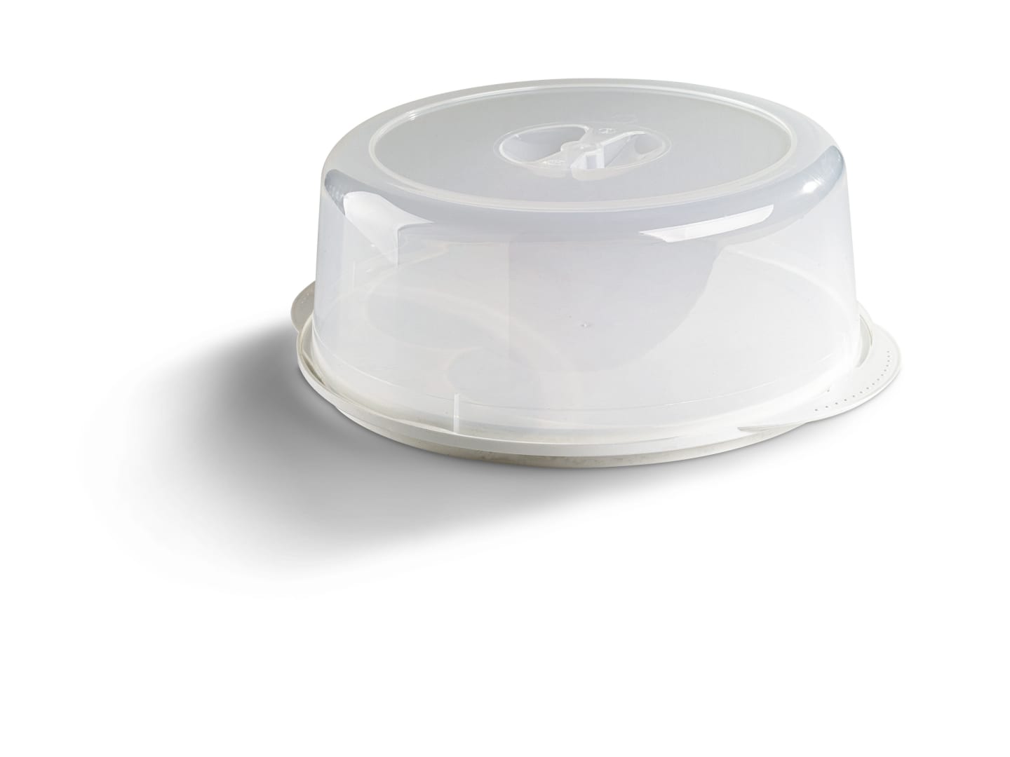 Mat/tårtkupa plast D335mm H125mm