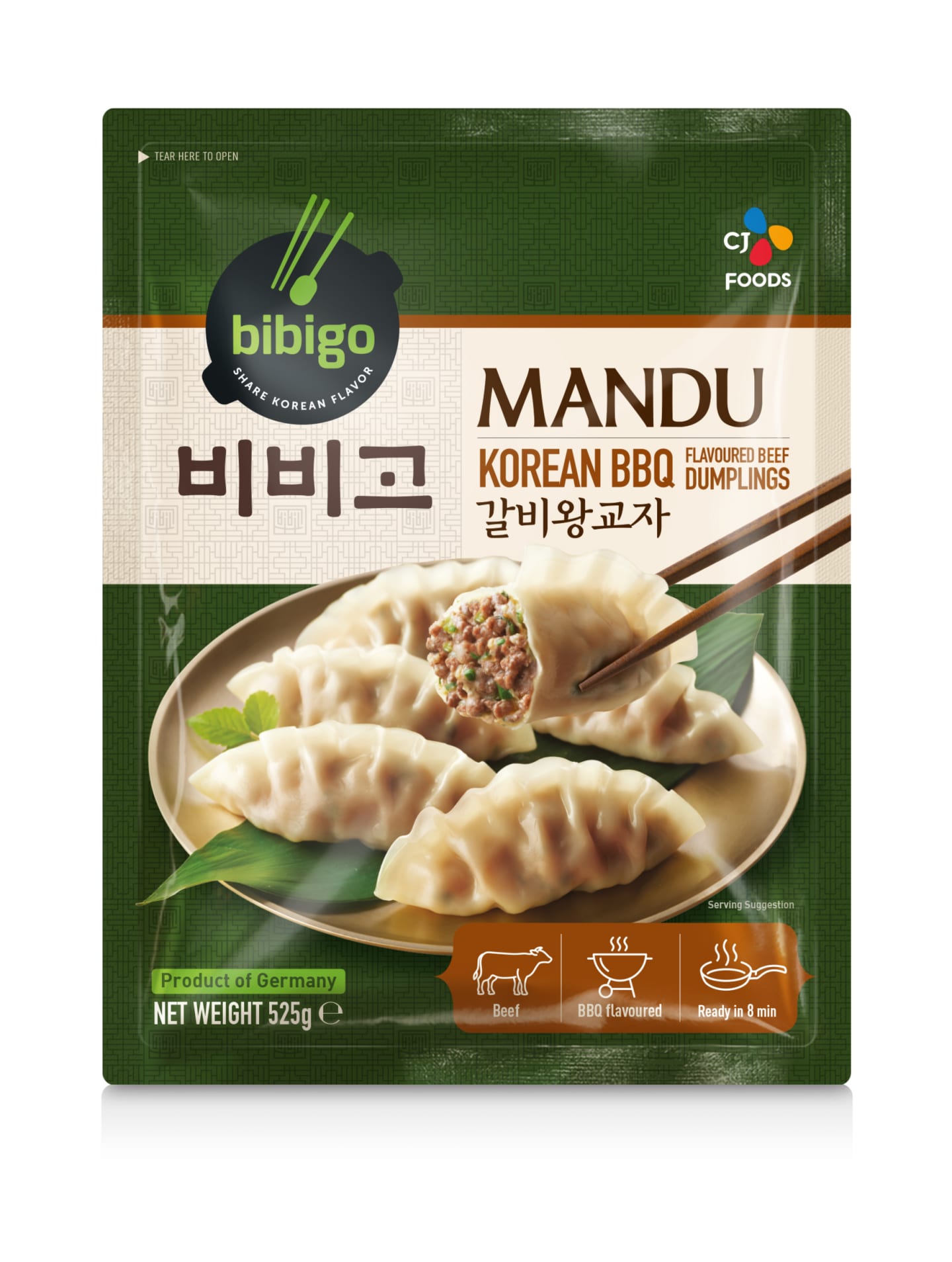 Mandu Koreansk BBQ Biff 525g