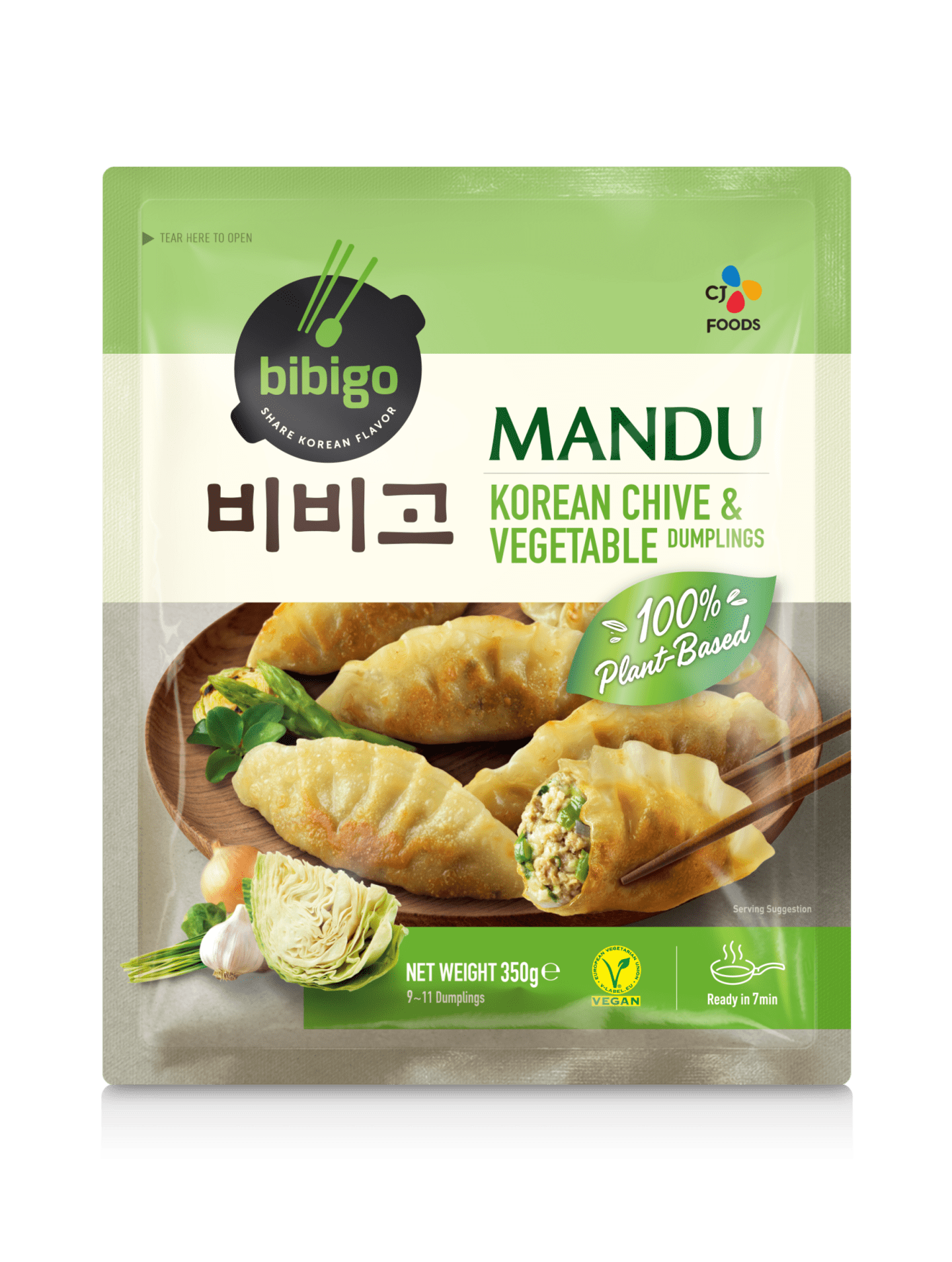 Mandu Gräslök & Grönsaker 350g