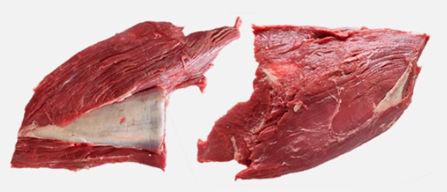 Oxfilé huvud 570g