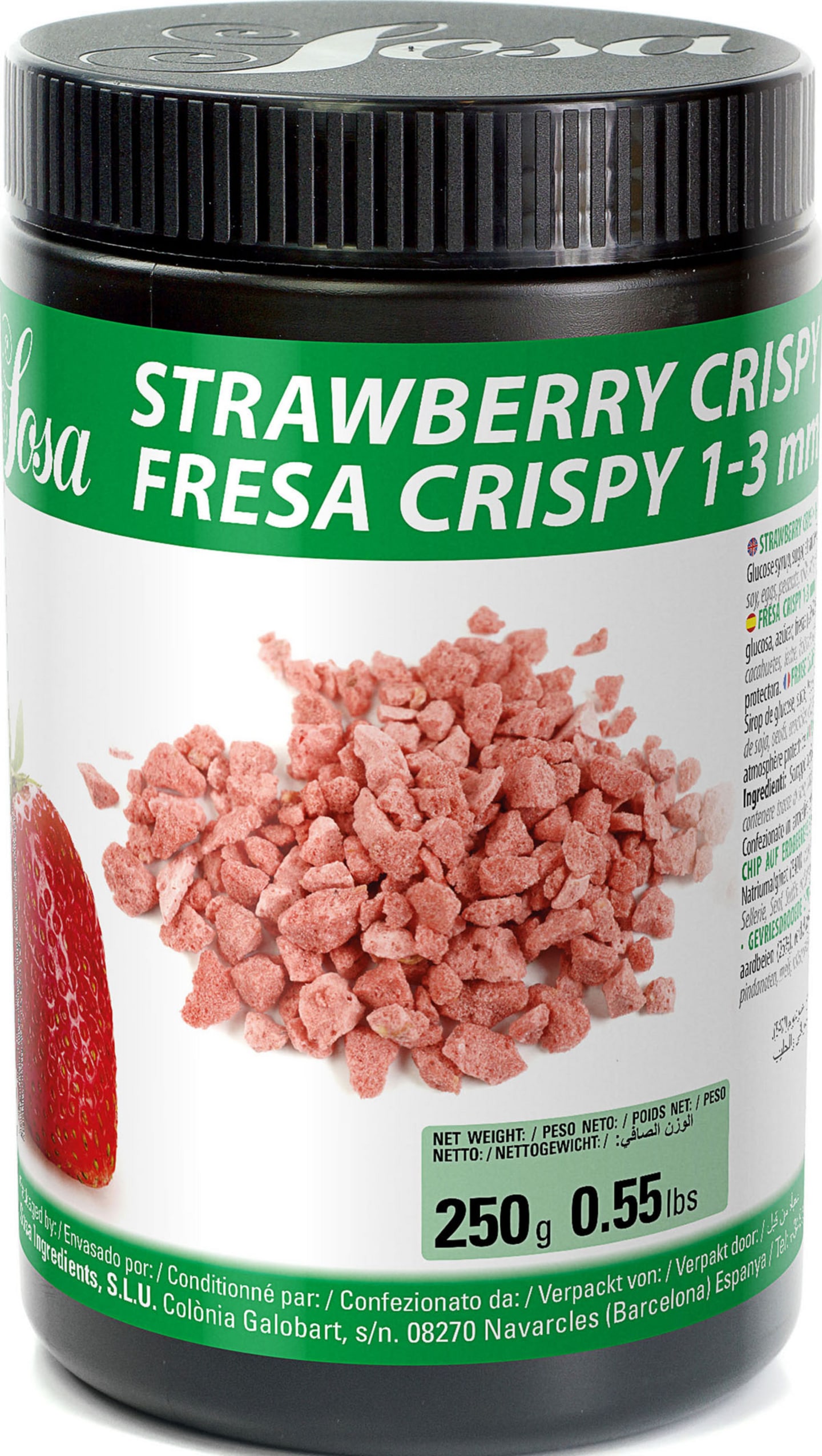 Jordgubbskrisp frystorkad 250g