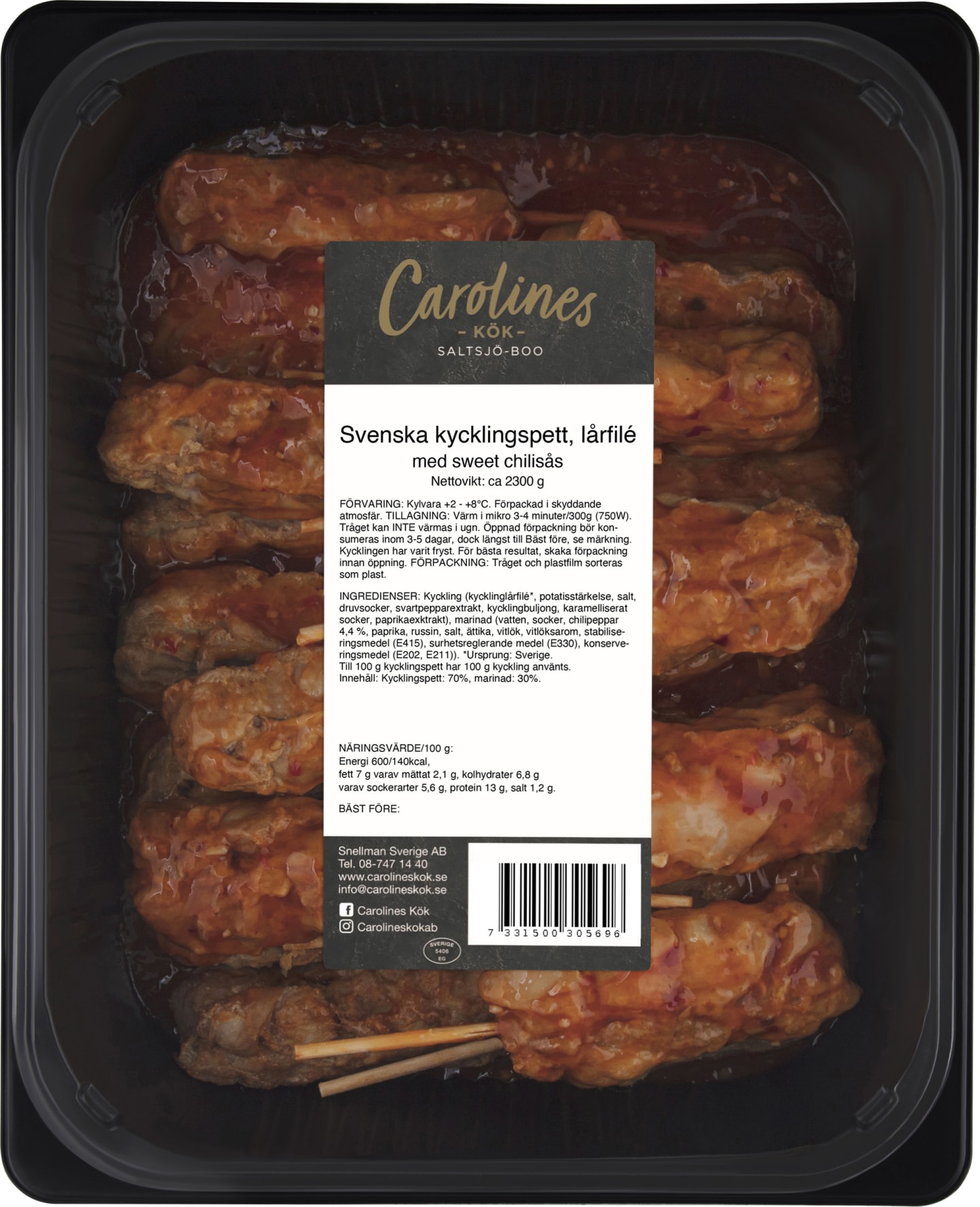 Kycklingspett Sweetchili 20x80g - Bild 1 av 2