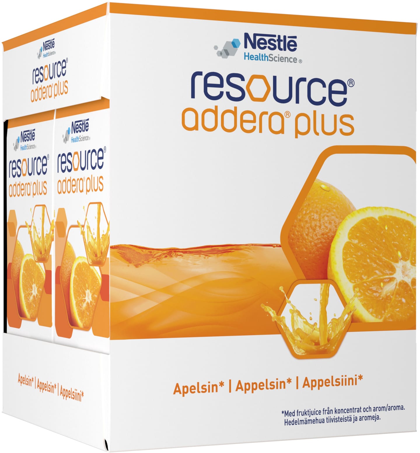 Resource Ad+ Apelsin 4x200 ml