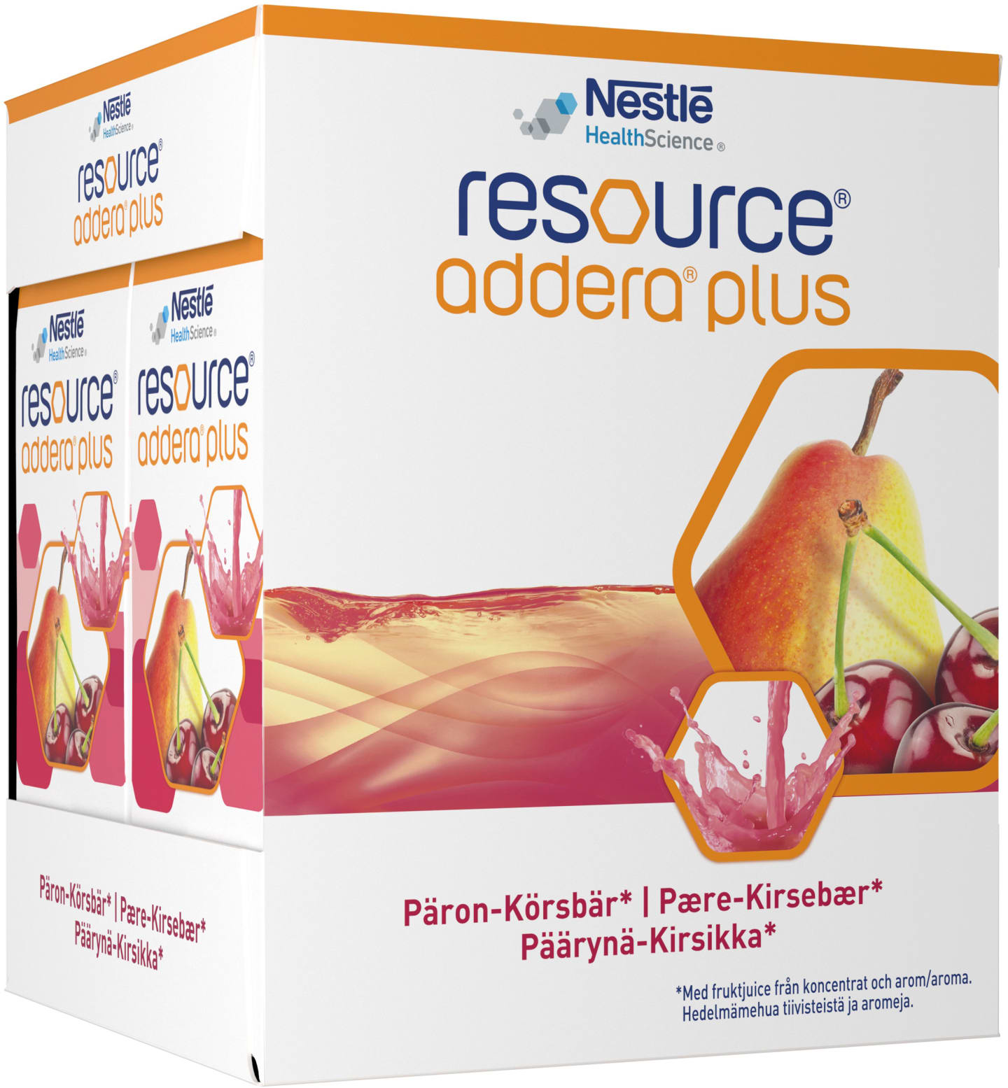 Resource Ad+ Päron-Körsb 4x200ml