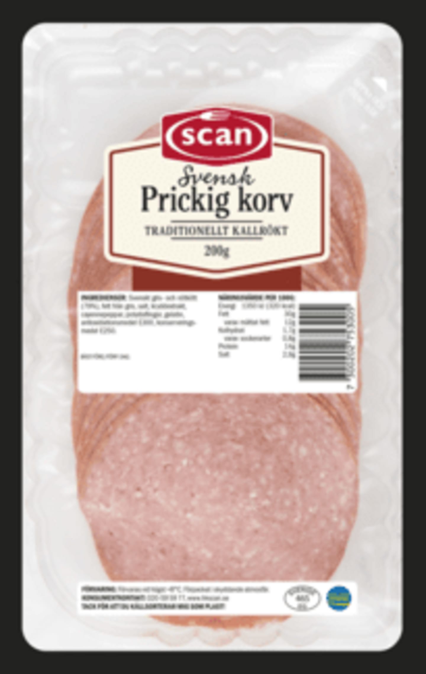 Prickig korv 200g