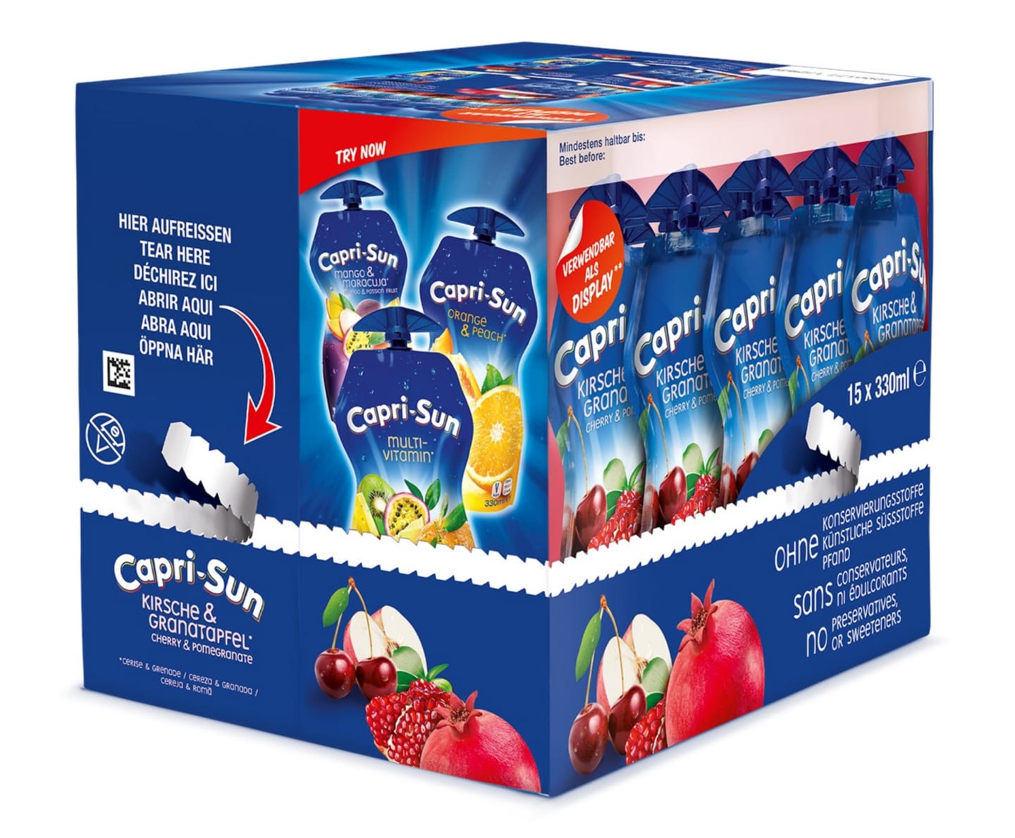 Capri Sun Körsbär Granatäpple 33cl - Bild 1 av 2