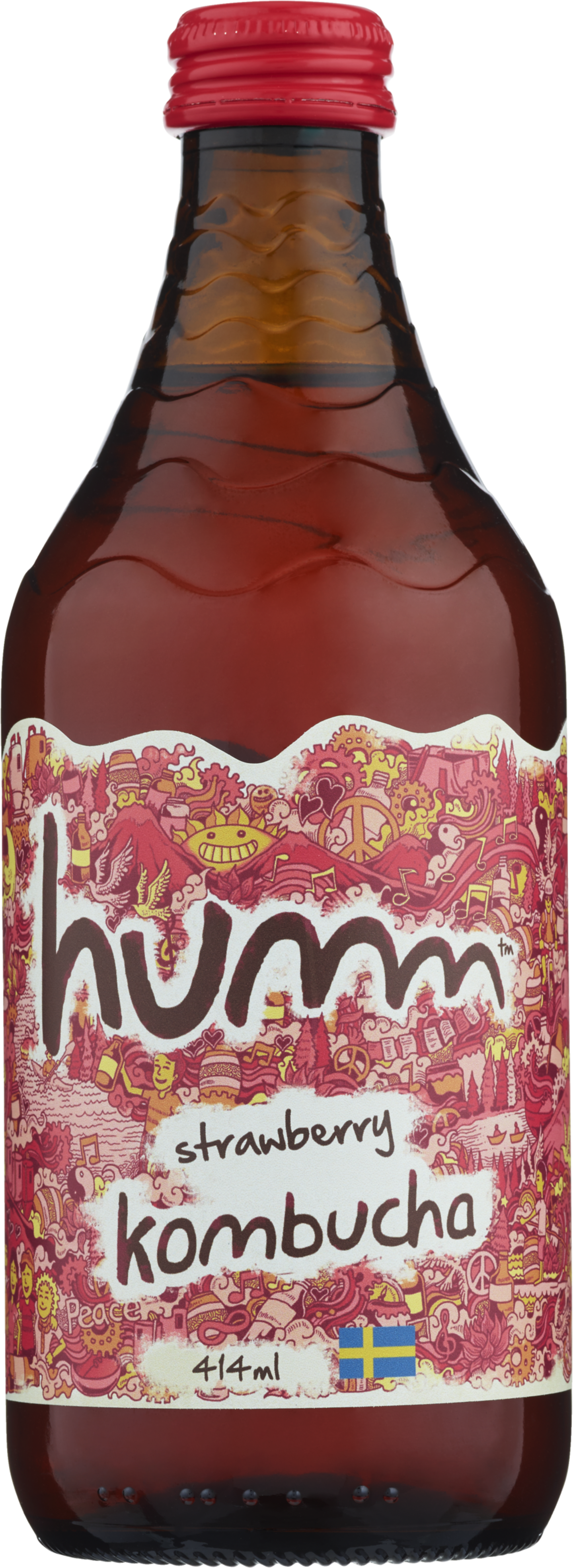 Humm Kombucha Strawberry 41,4cl