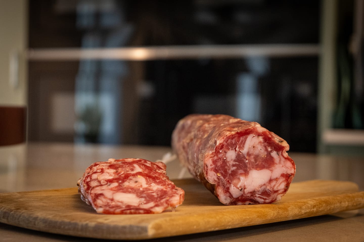 Linderocsalami Naturell 500g - Bild 1 av 2