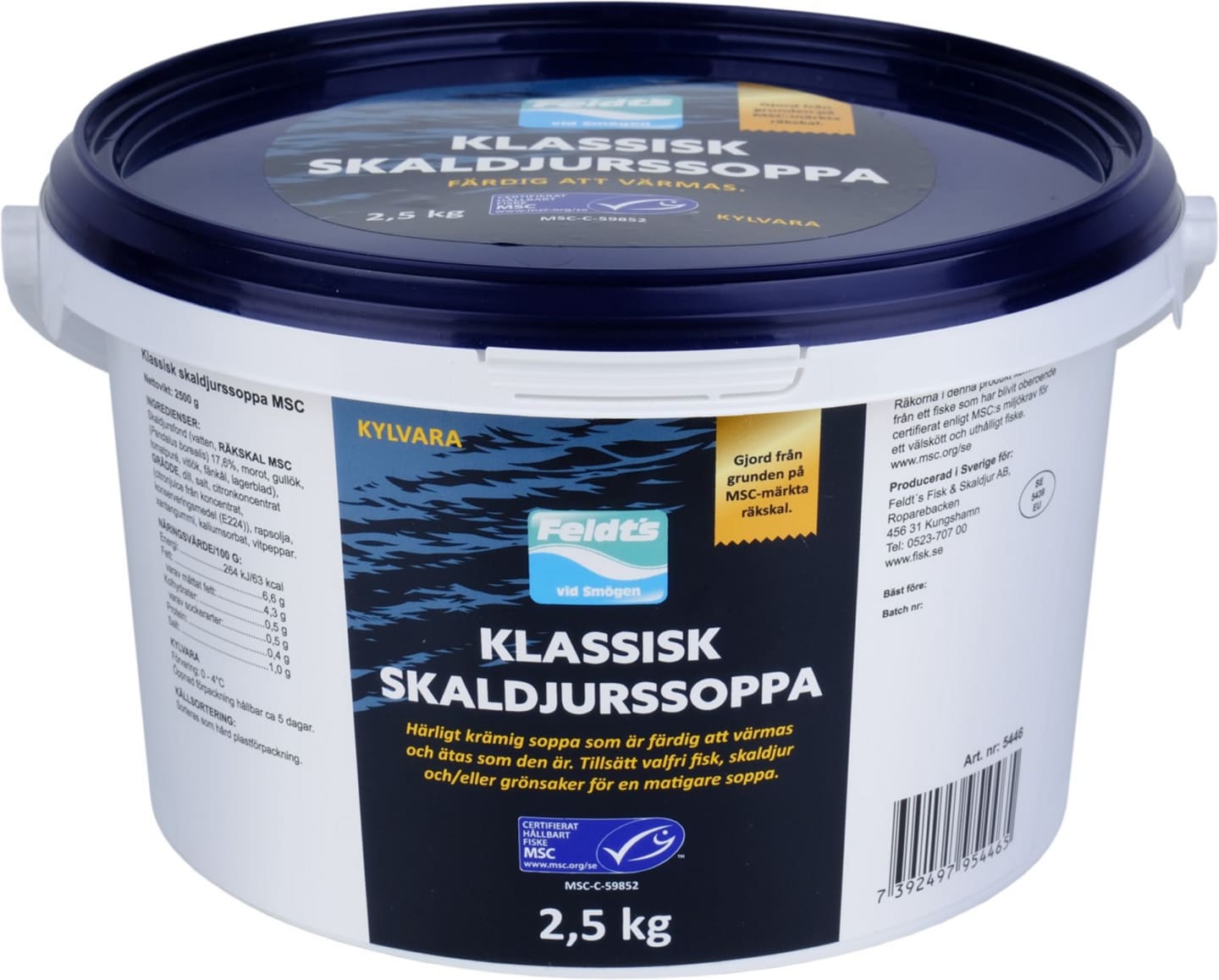 Klassisk skaldjurssoppa MSC 2,5kg