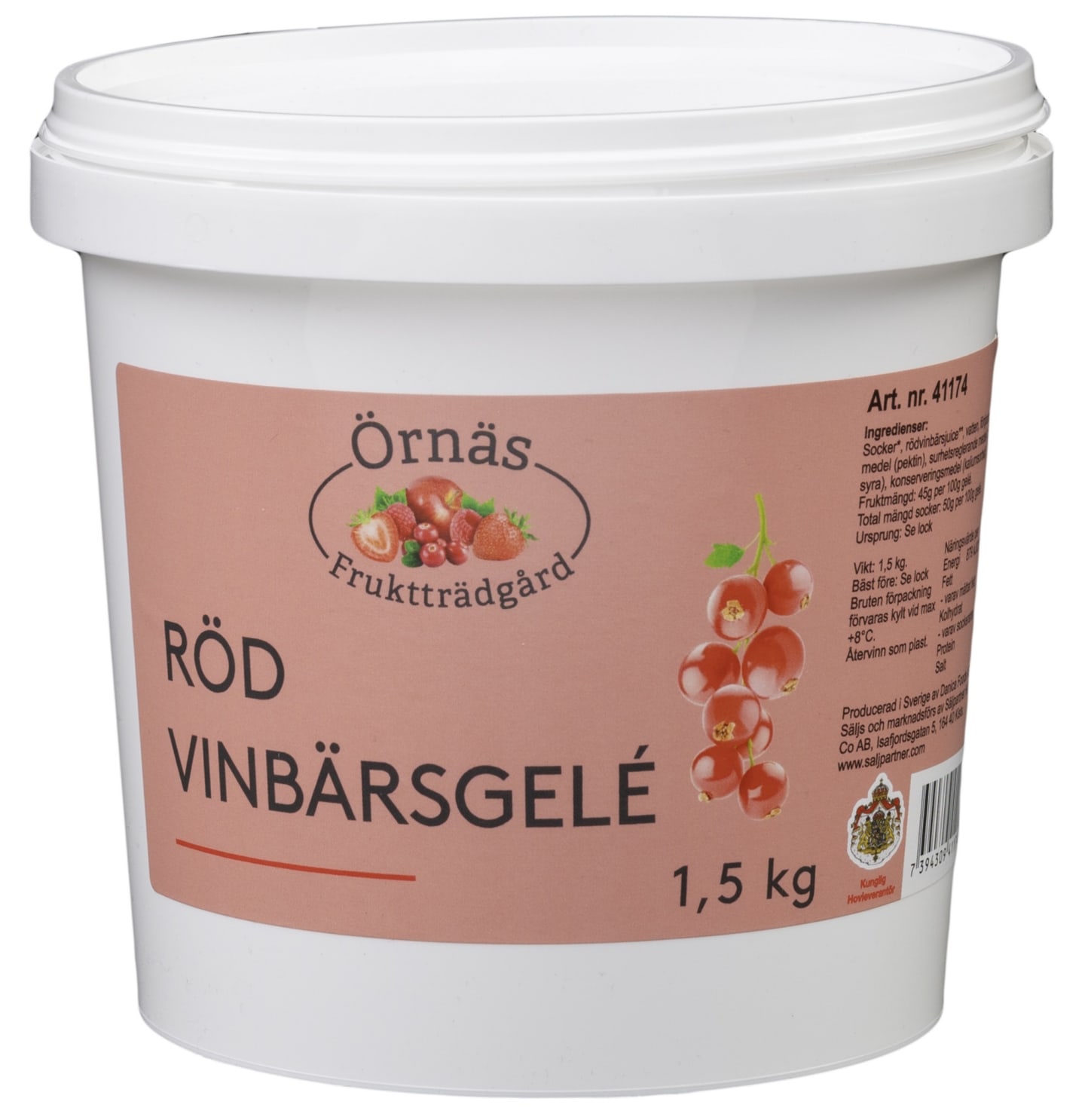 Rödvinbärsgelé   1,5kg