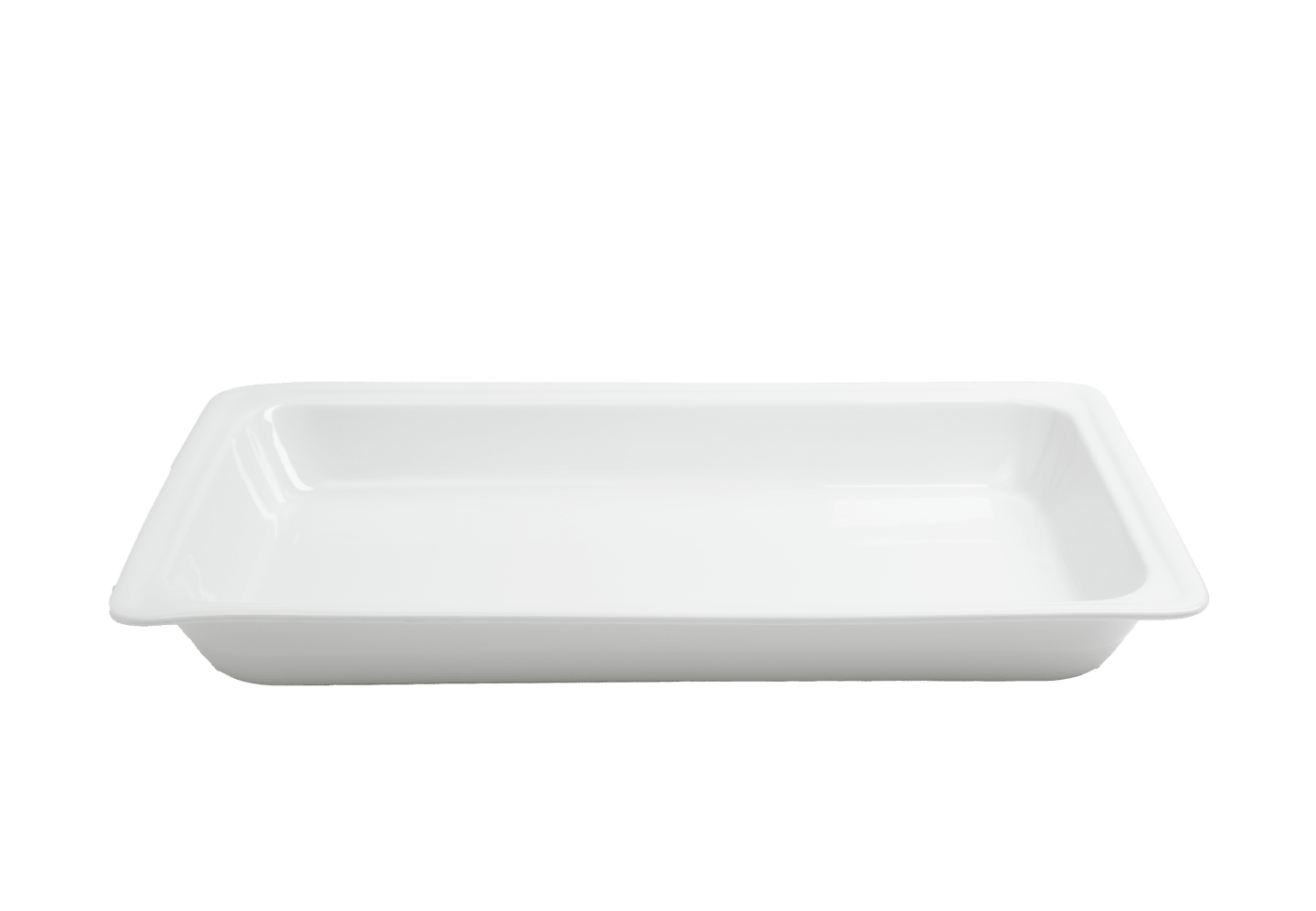 Bufféfat GN 1/1-65MM vit porslin