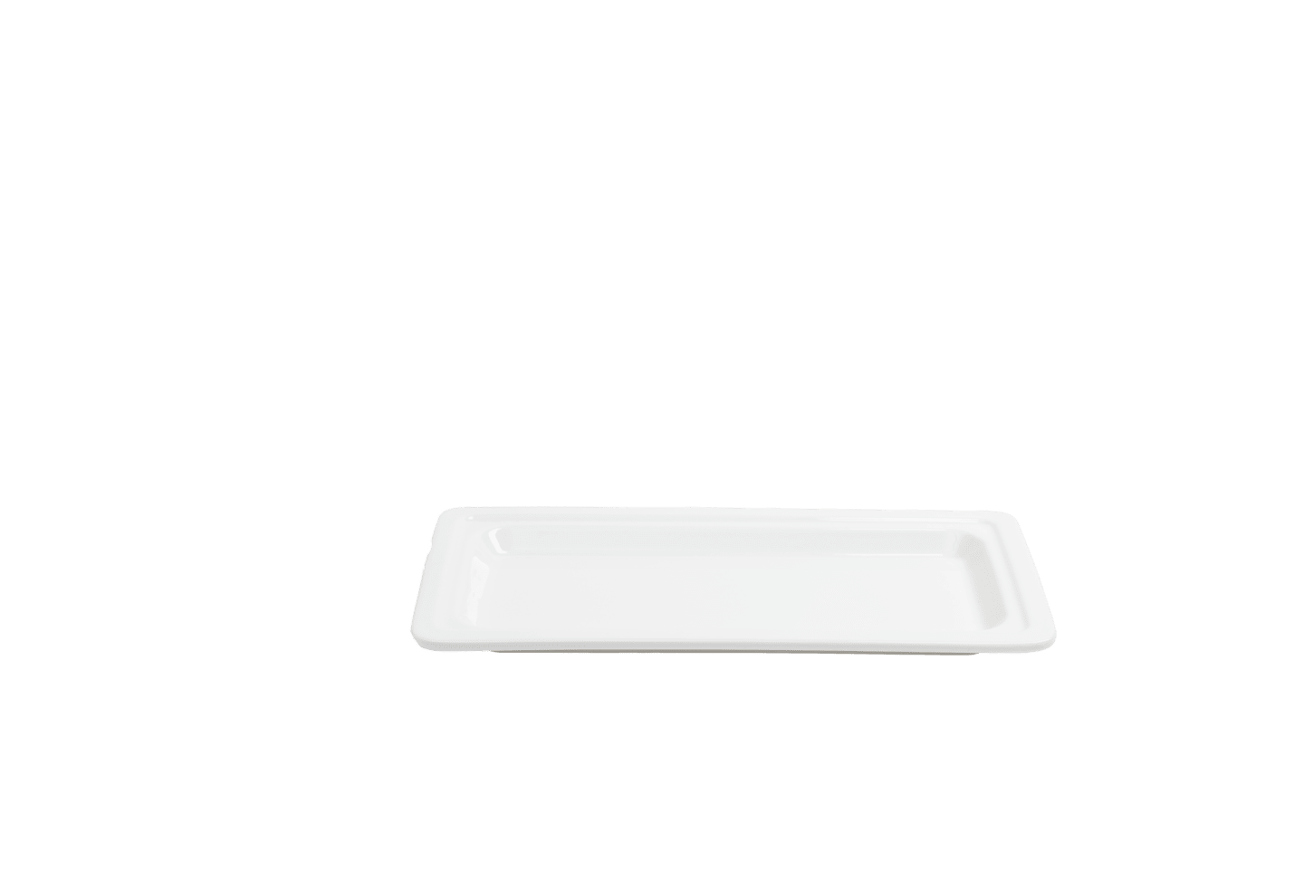 Bufféfat GN 1/3-25MM vit porslin