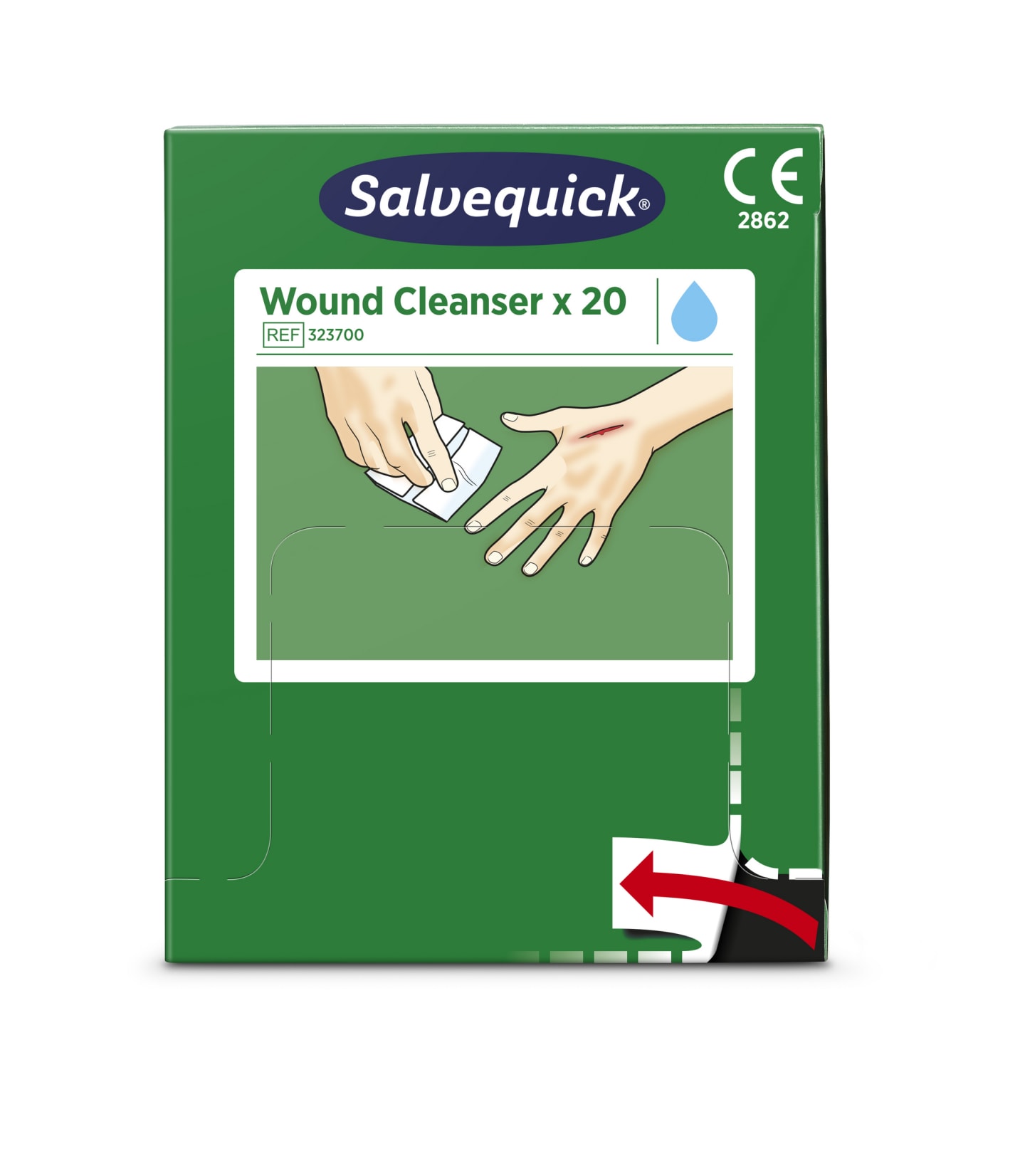 Salvequick sårtvätt 20st