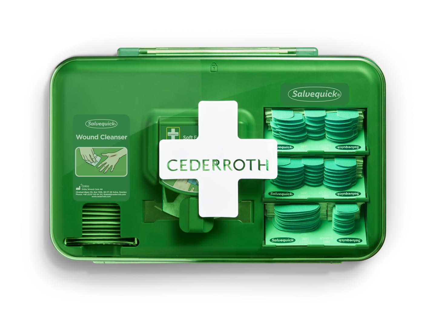 Cederroth Wound Care dispenser blå