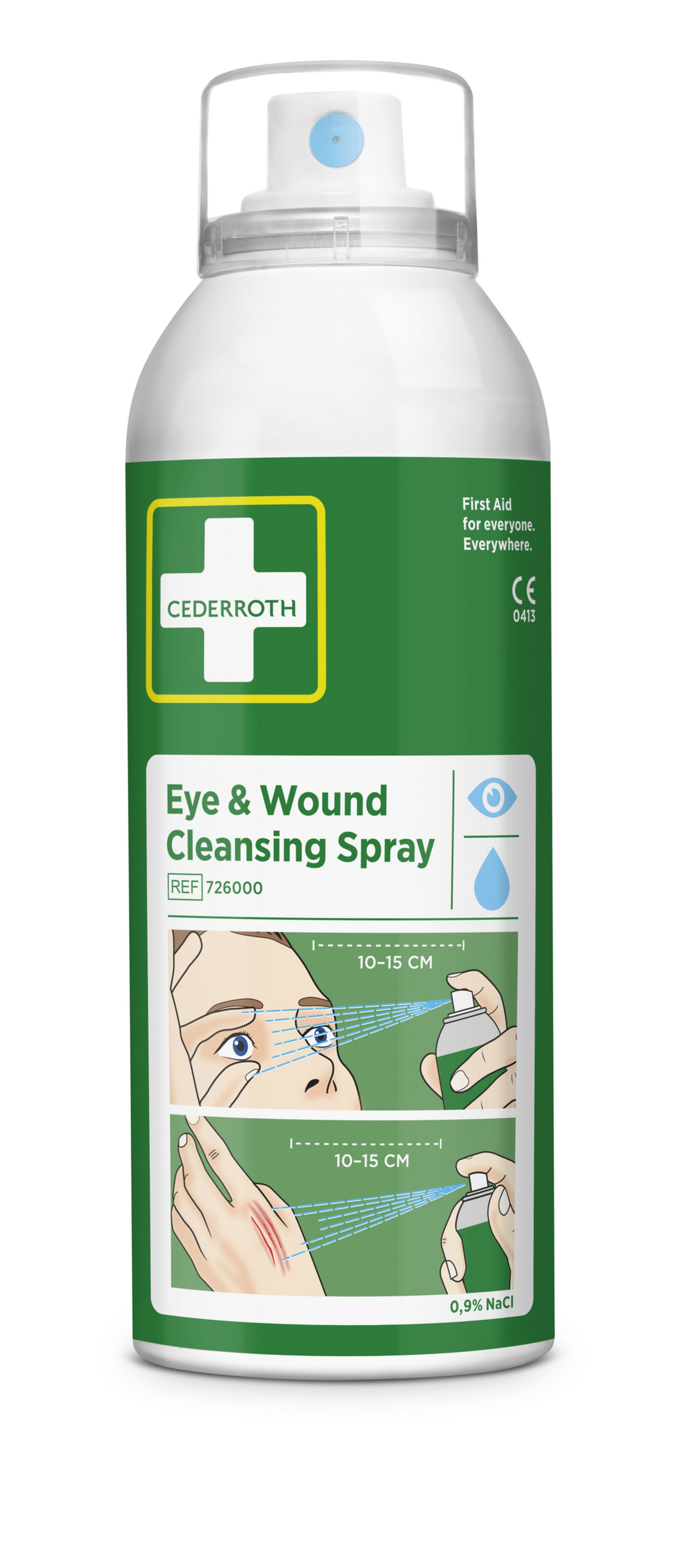 Ögondusch sårtvätt spray 150ml