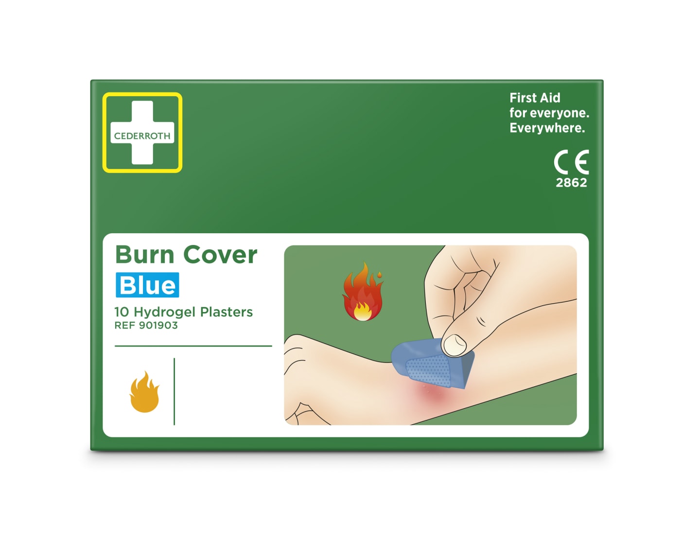 Plåster burn cover 1ask/10st