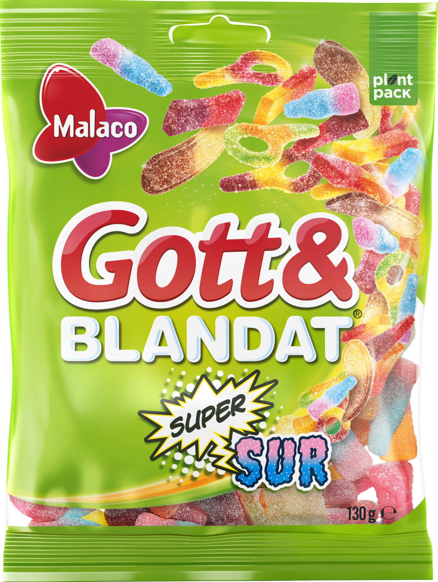 Gott & Blandat Supersur påsgodis 130g