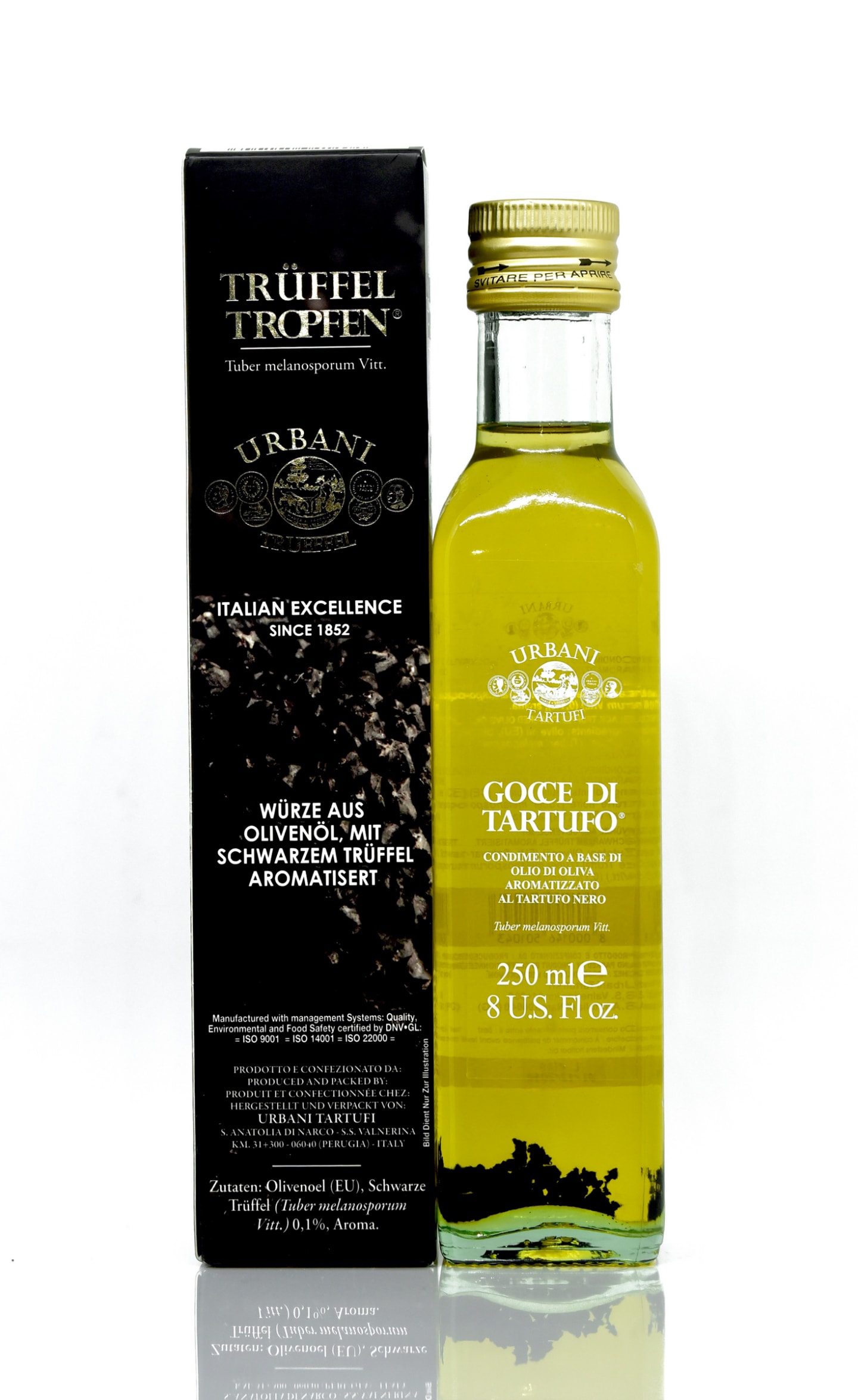 Tryffelolja svart med olivolja 250ml