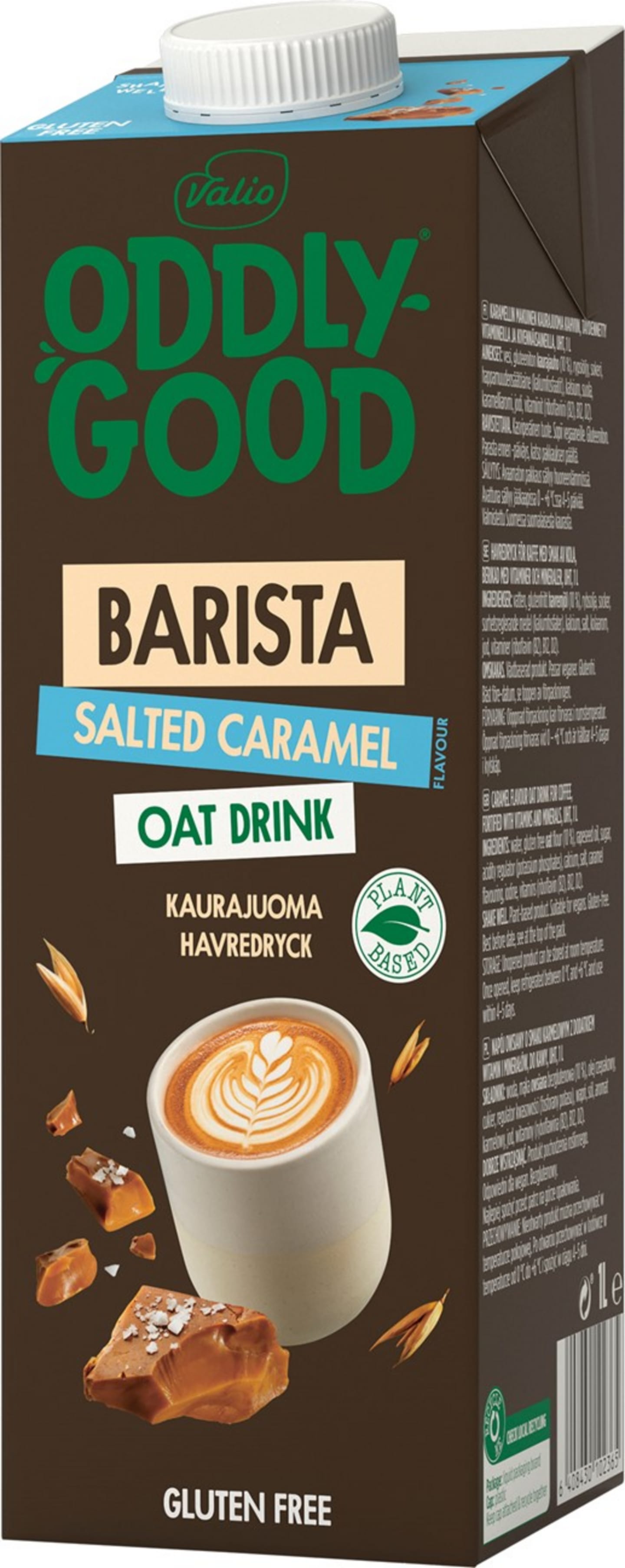 Havredryck Barista caramel 1L