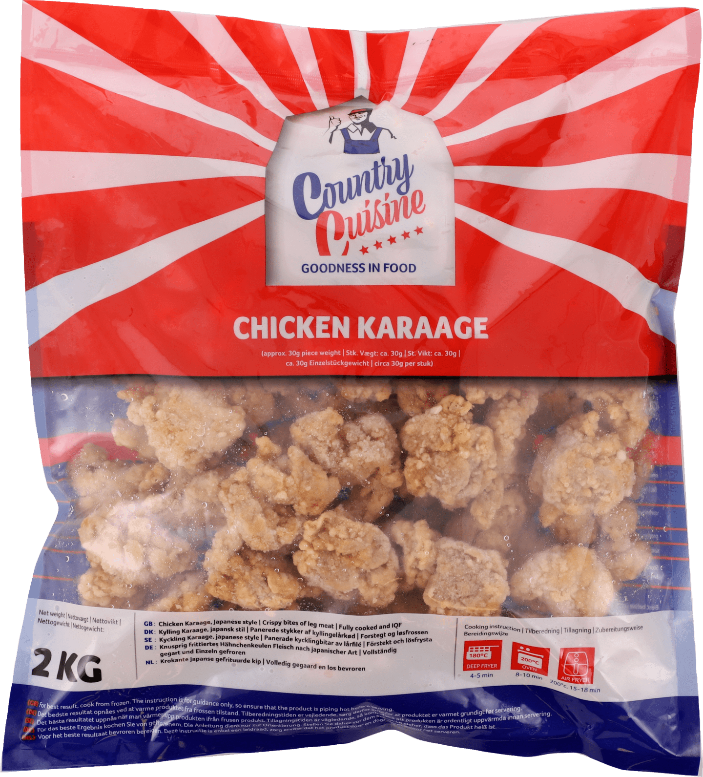 Kyckling karaage 2kg