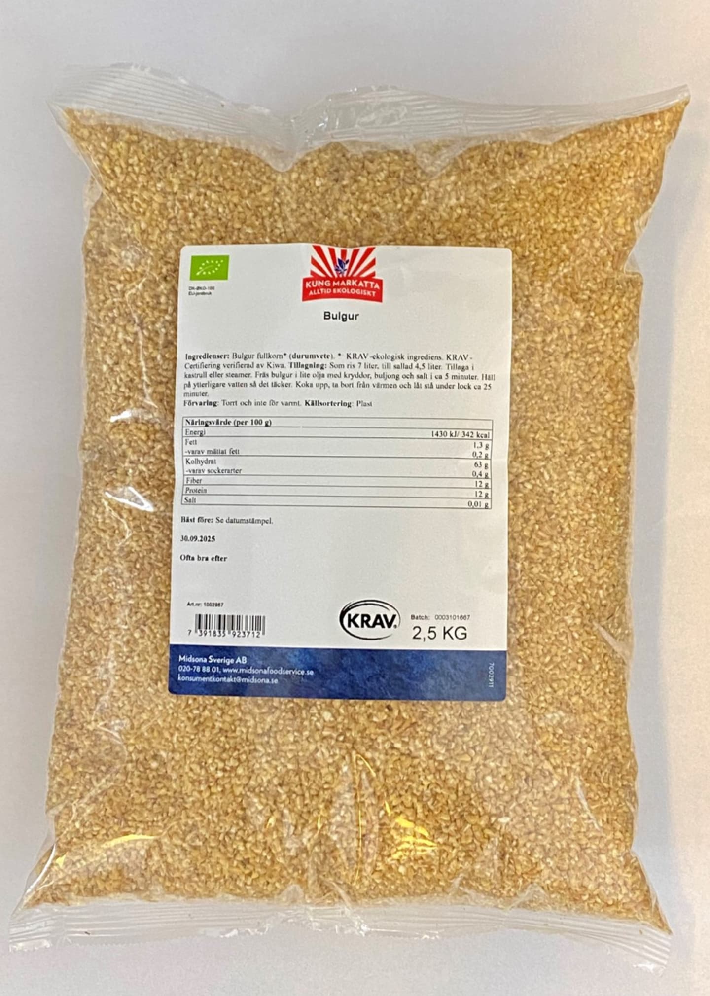Bulgur KRAV 2,5 kg