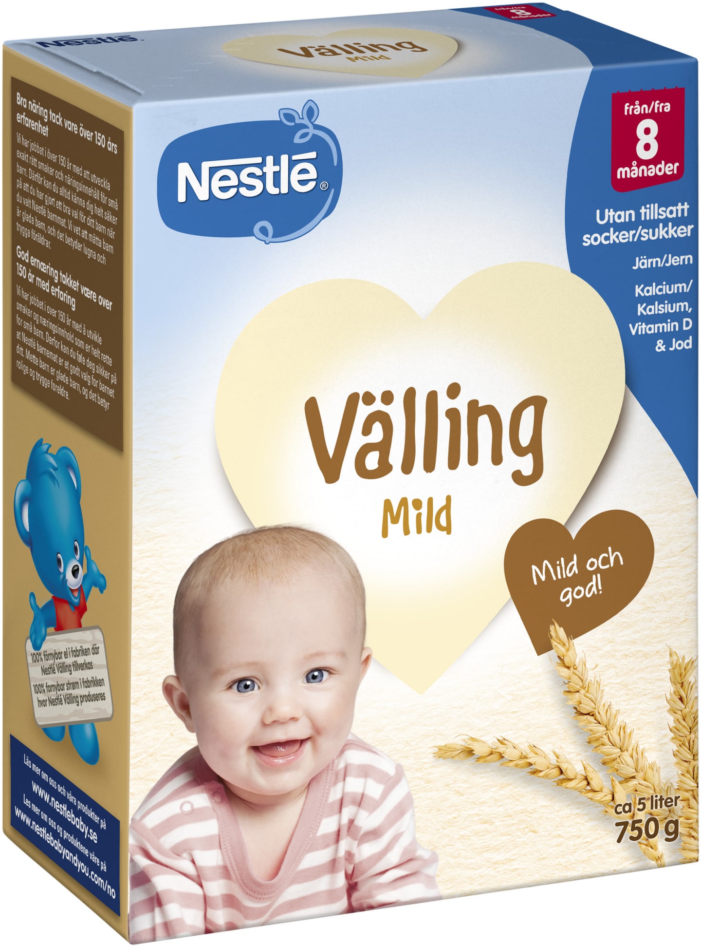 Mild Fullkornsvälling 8m 750g