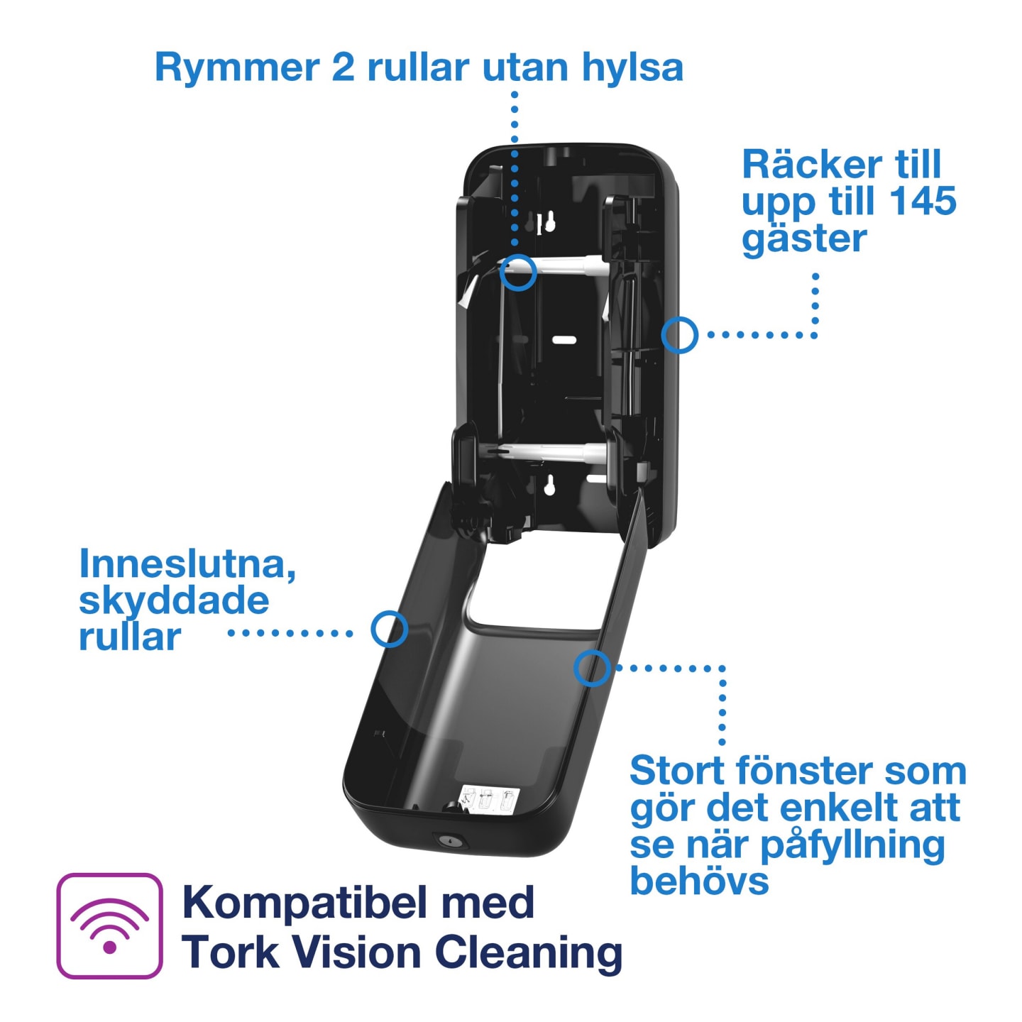 Disp tolettpapper T7 1st - Bild 1 av 4