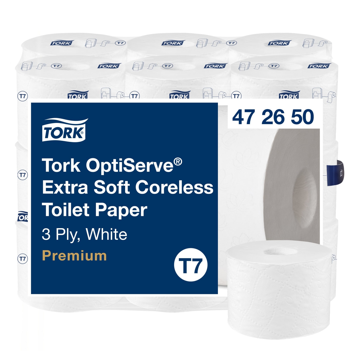 Toap tork optis ex mjuk hylslös T7 18st
