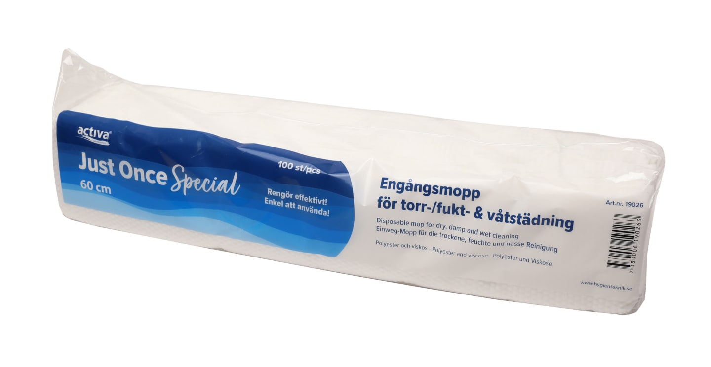 Mopp engångs Just once 60cm 100st