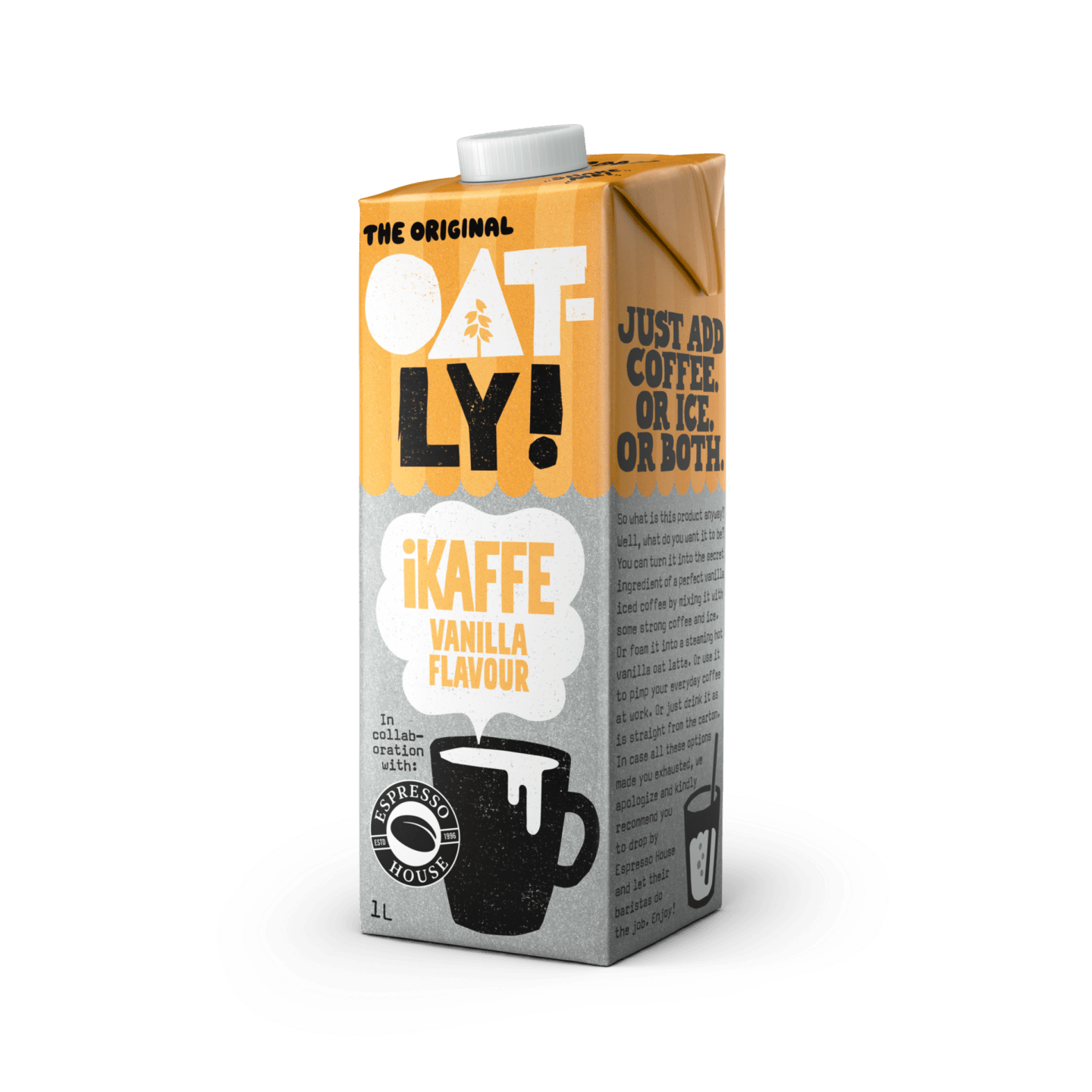 iKaffe Vanilla Oatly 1L