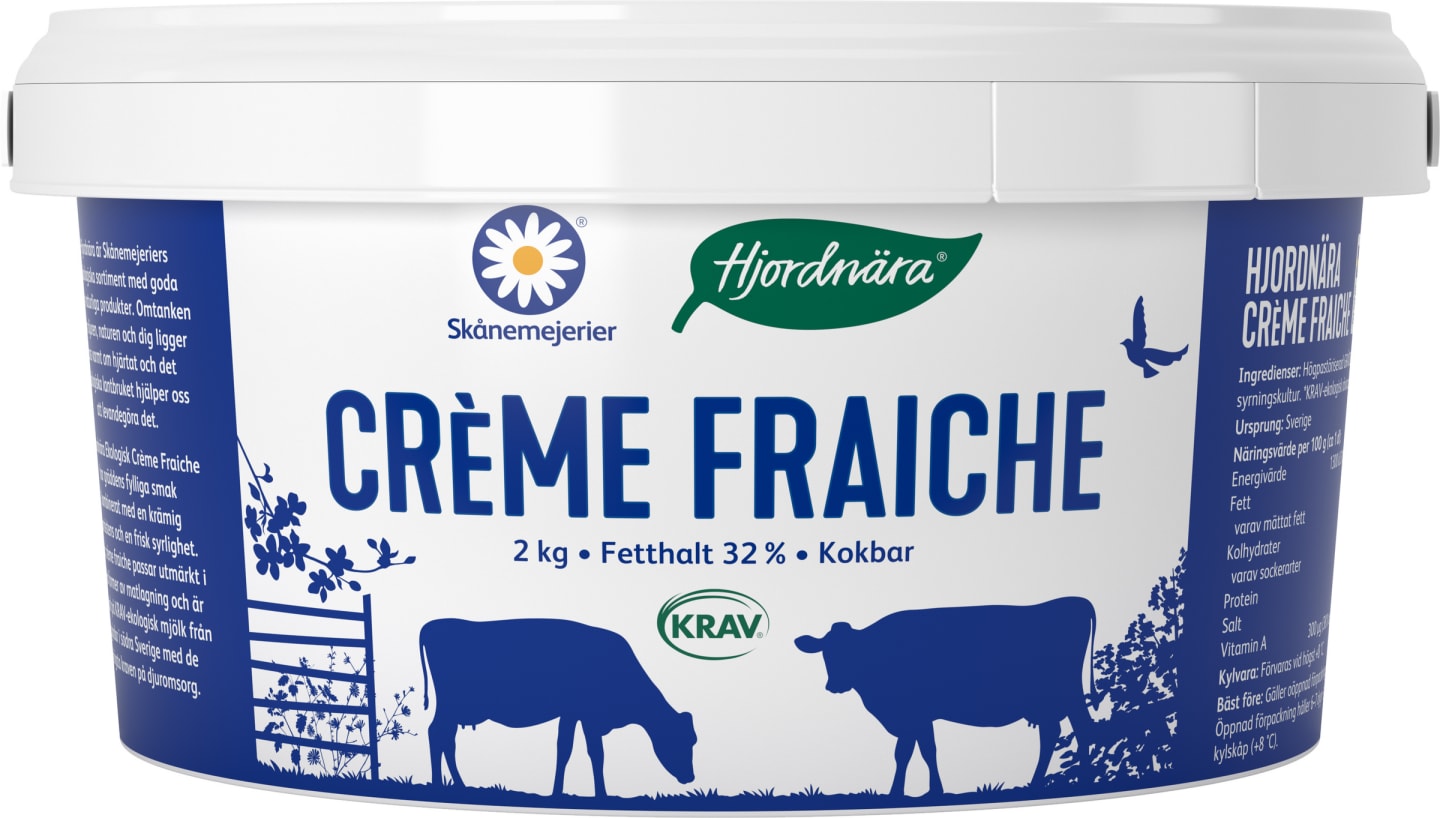 Creme fraiche Hjordnära 32% 2kg - Bild 1 av 1