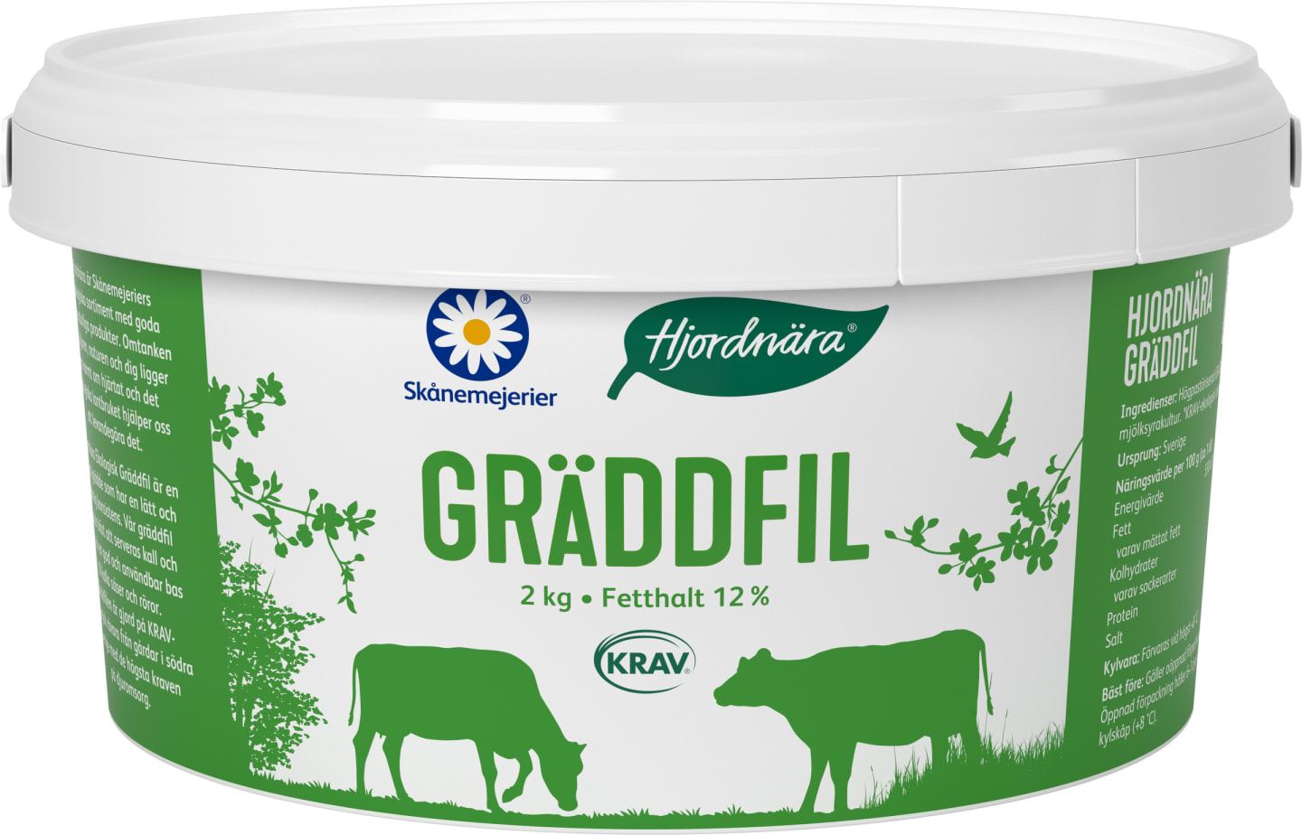 Gräddfil Hjordnära 12% 2kg - Bild 1 av 1
