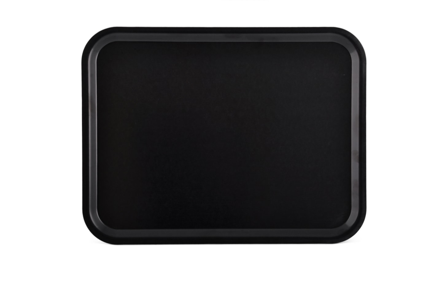Bricka svart med vit undersida 430x330mm