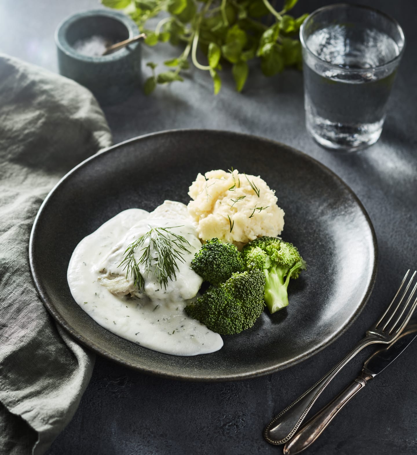 Fiskgratäng med dillsås och potatismos 410g - Bild 1 av 2