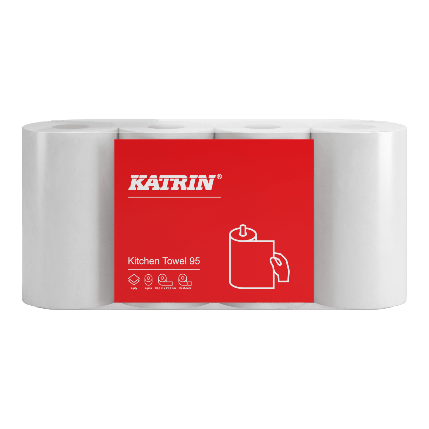 Hushållspapper Katrin 95 28M 4st