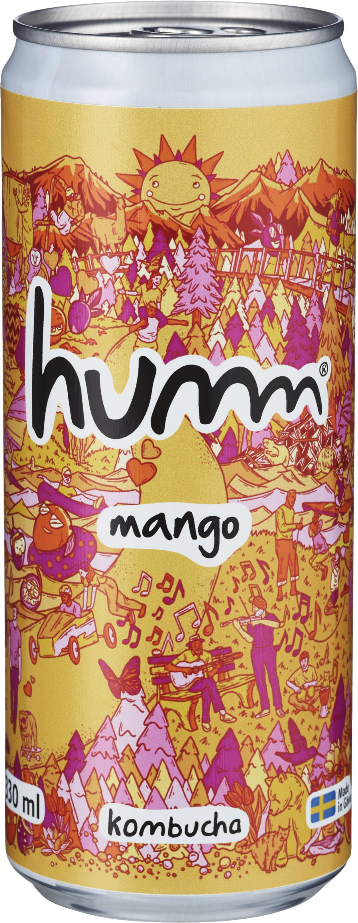 Humm Kombucha Mango 33cl