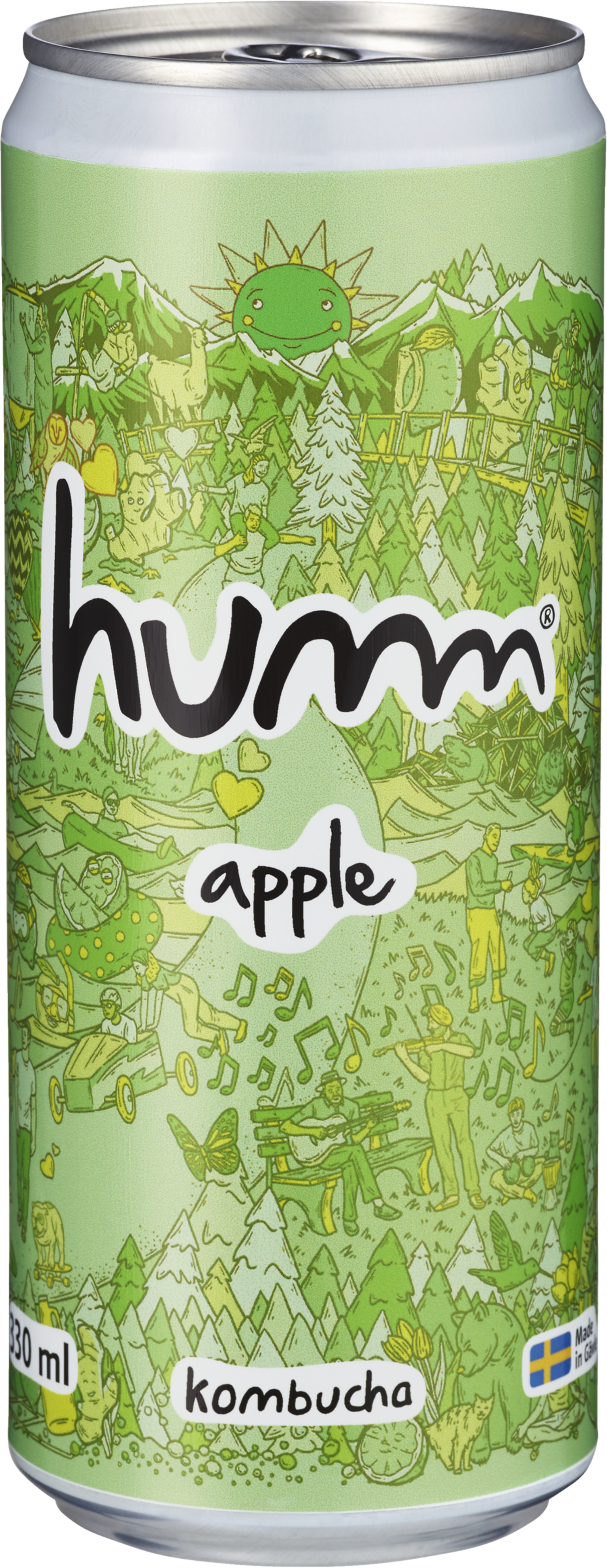 Humm Kombucha Apple 33cl