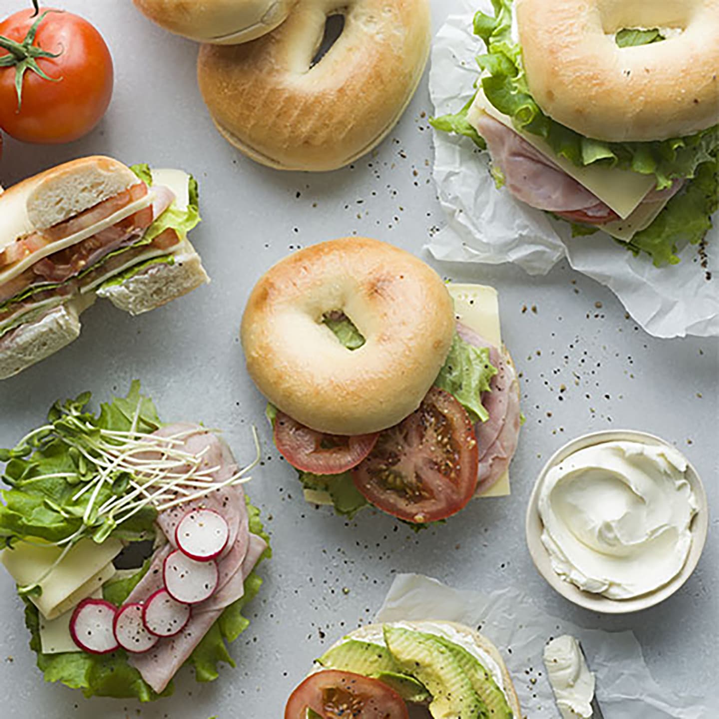 American Bagel Naturel 108x85g - Bild 1 av 2