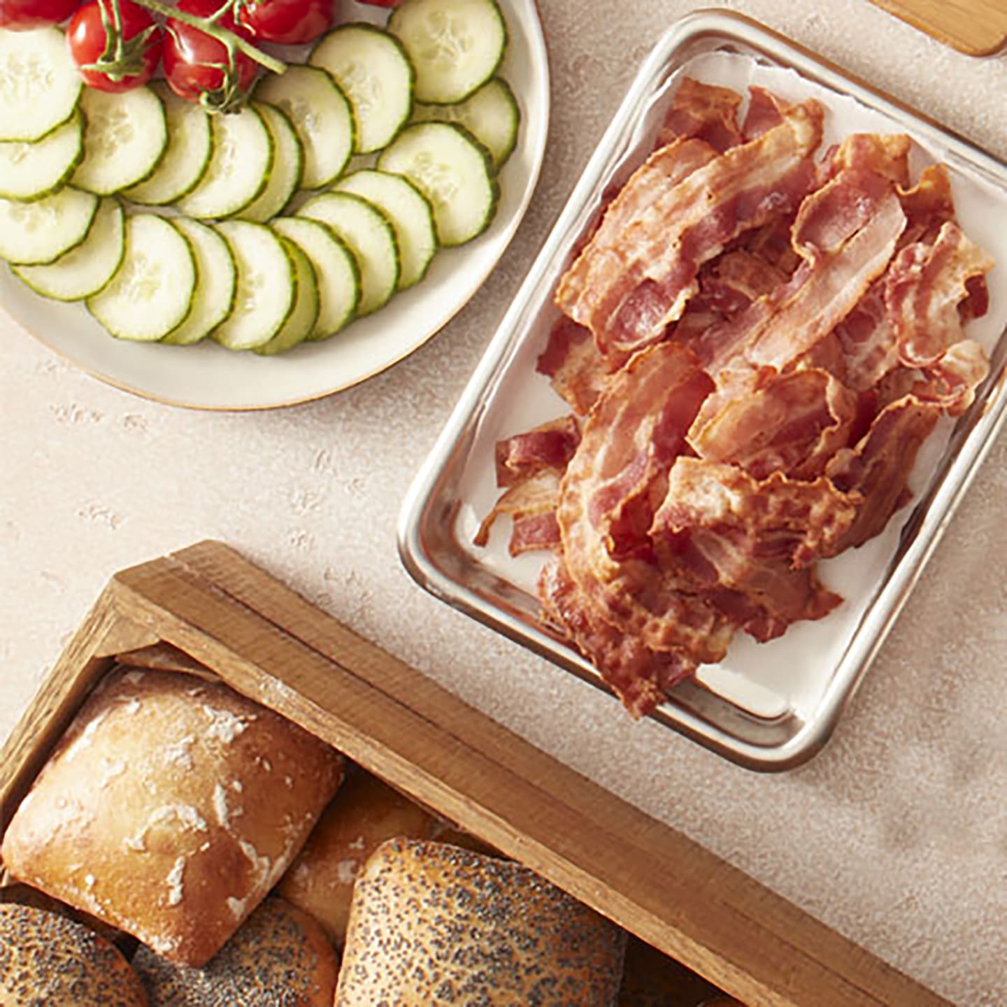 Bacon stekt 2,5kg - Bild 1 av 2