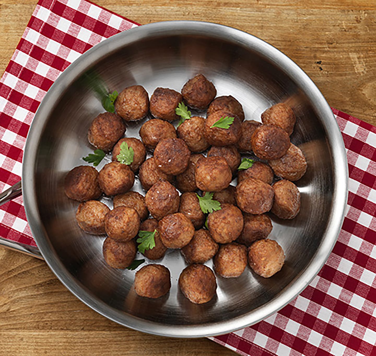 Köttbullar nöt stekt 14g/5kg - Bild 1 av 2