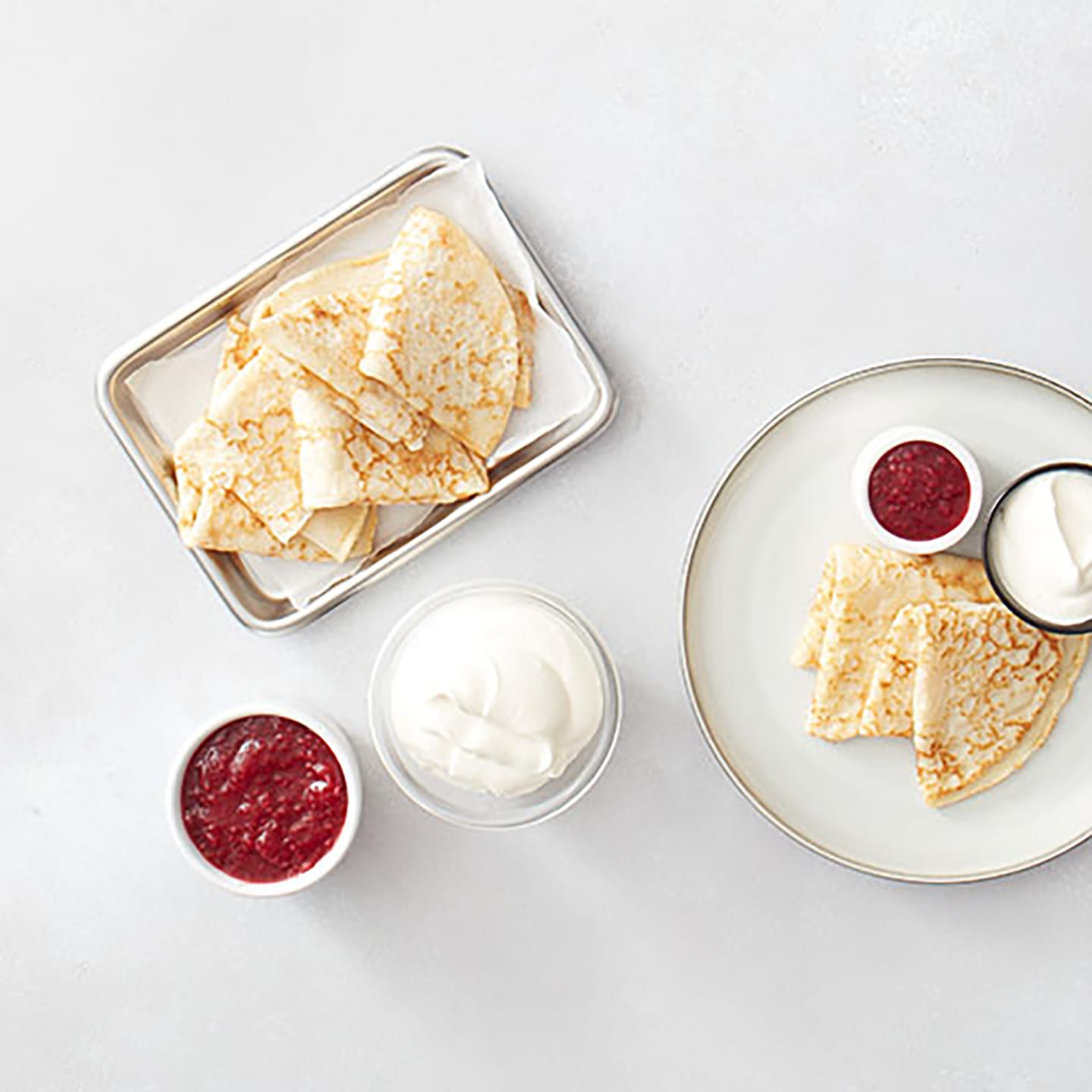 Pannkaka dubbelvikt ca 60g/6kg - Bild 1 av 2