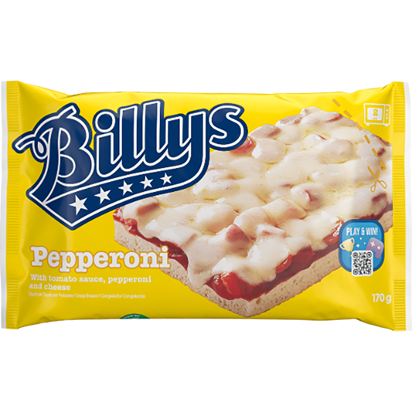 Panpizza Billys peperoni 170g