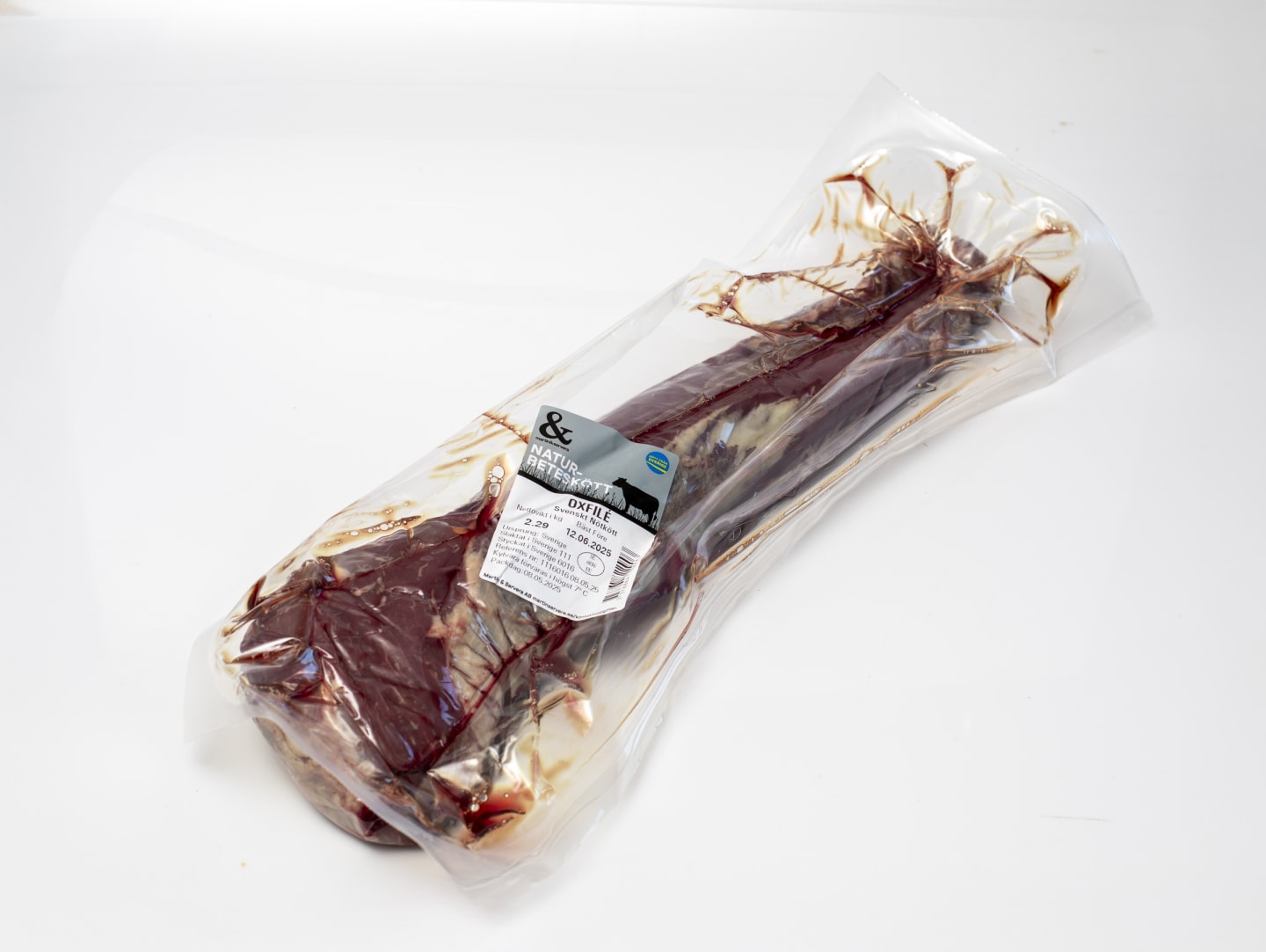 Oxfilé Naturbeteskött 2kg - Bild 1 av 3