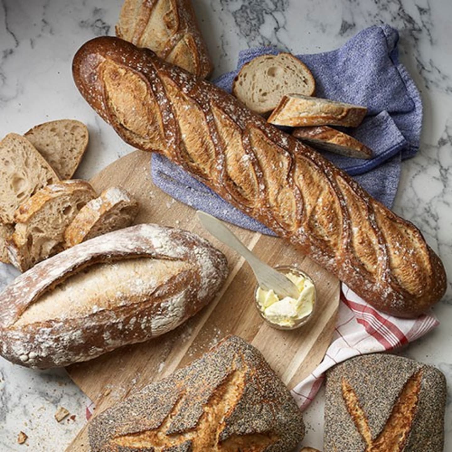Surdegsbaguette 700g - Bild 1 av 2